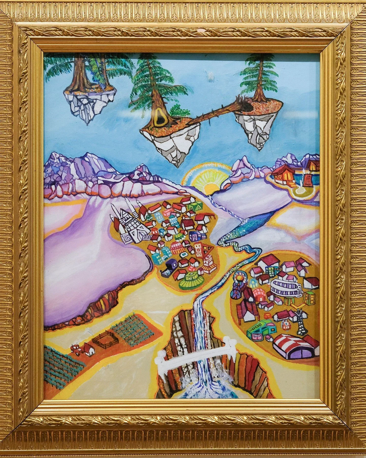 🌈 Have you seen our shows yet? Don't fret, we're open on the weekends! The work is even more magnificent in person 😍 

Works from RAINBOW EXPRESSIONS &amp; REASONABLE ACCOMMODATIONS by:

1. Malcome Clephane Reeves III
2. Violet Fae Rabbit
3. Blue 
