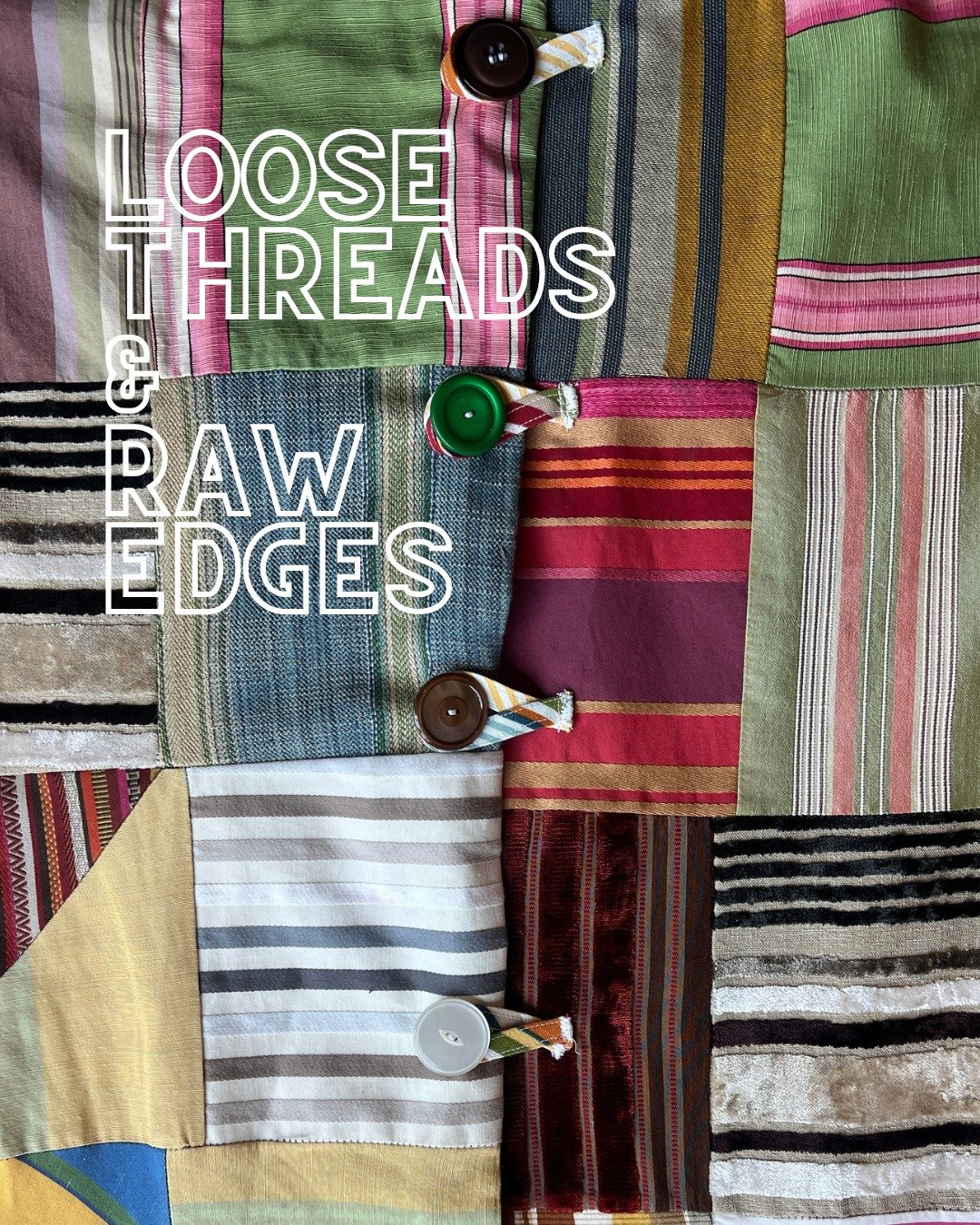 🔔 NEW SHOW ALERT 🔔

LOOSE THREADS &amp; RAW EDGES opens THIS week on Thursday, September 3 for @firstthursdayportland, featuring works by Aileen McPherson, Faera J. Valore, Gloria Rodriguez, Jeff, Marie-Louise, Mia Winters, and Zenyatta. Details be