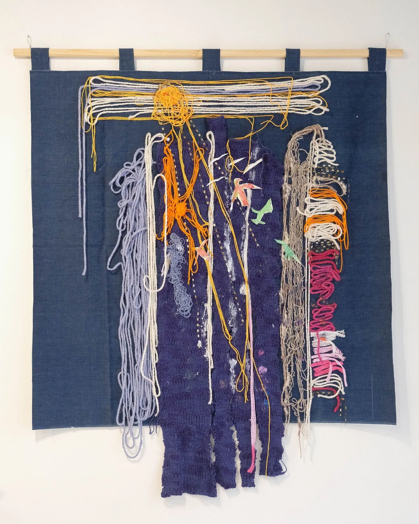 Visit us this weekend to see LOOSE THREADS &amp; RAW EDGES, featuring works by Aileen McPherson, Athena Lakita, Faera J. Valore, Gloria Rodriguez, Jack Tate-Tamez, Jamesha Walker, Jeff Nelson, Marie-Louise Omogui, Mason Tate-Tamez, Mia Winters, Monic