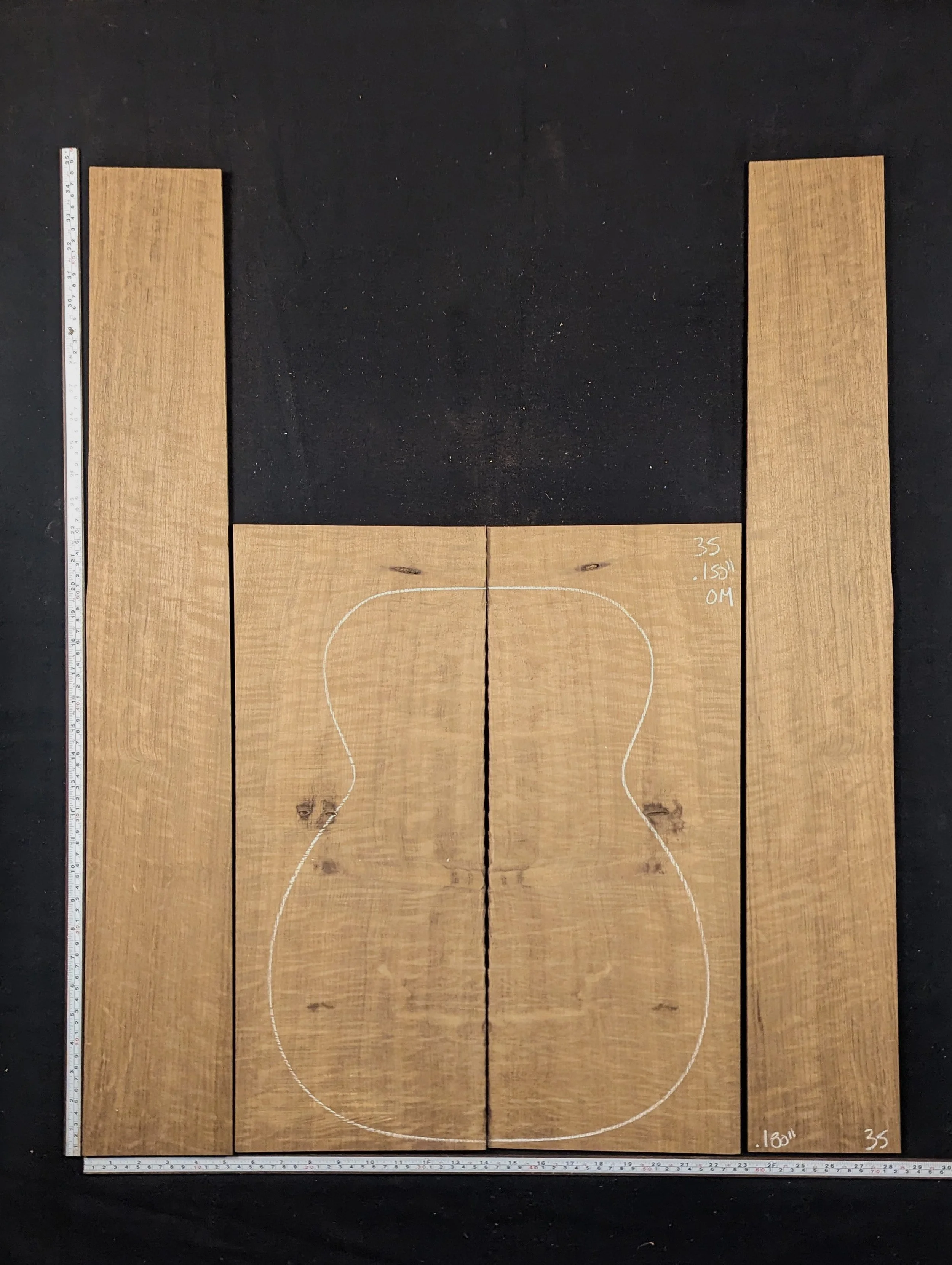 Back & Sides Imbuia — Elite Tonewoods