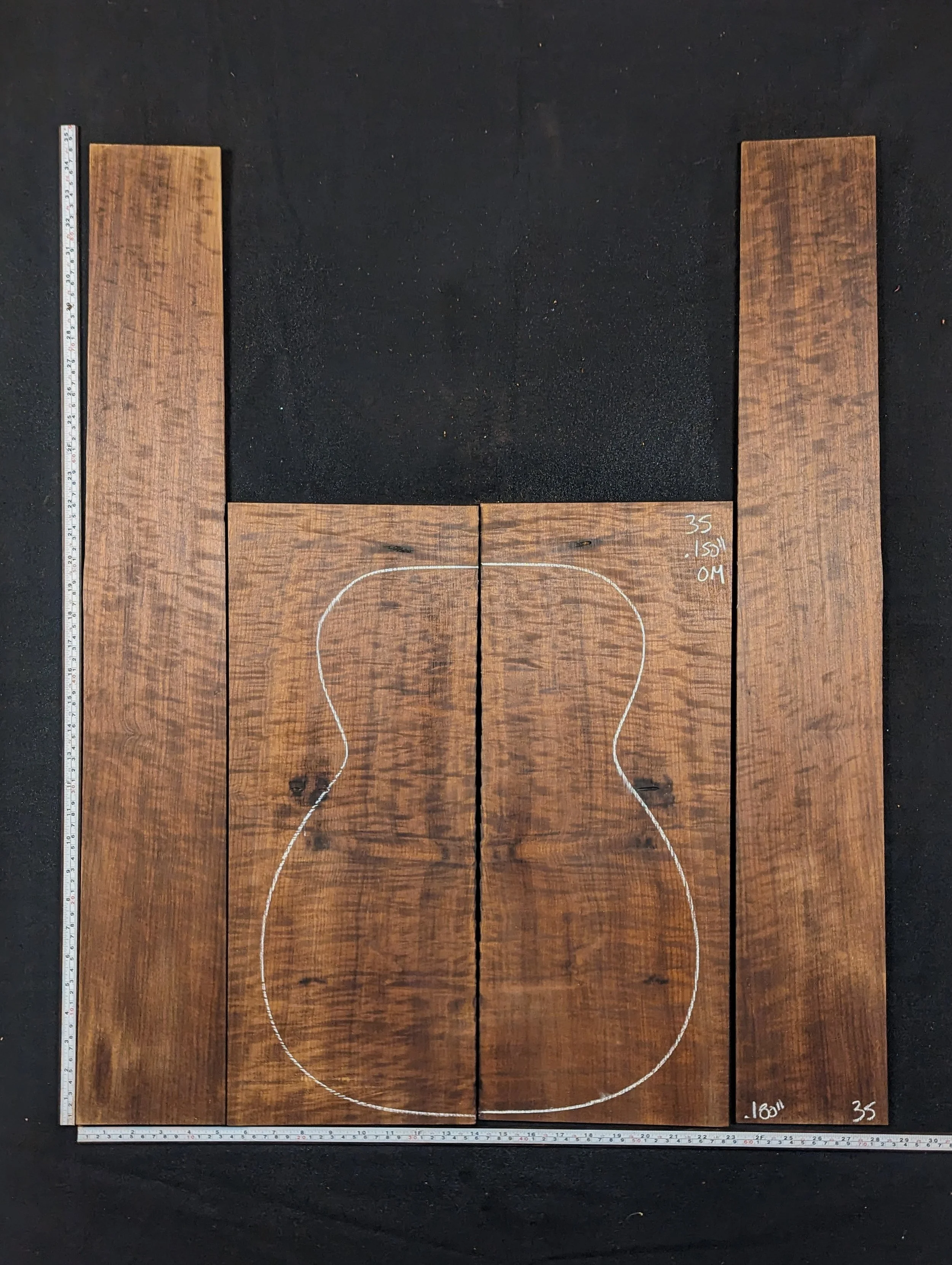 Back & Sides Imbuia — Elite Tonewoods