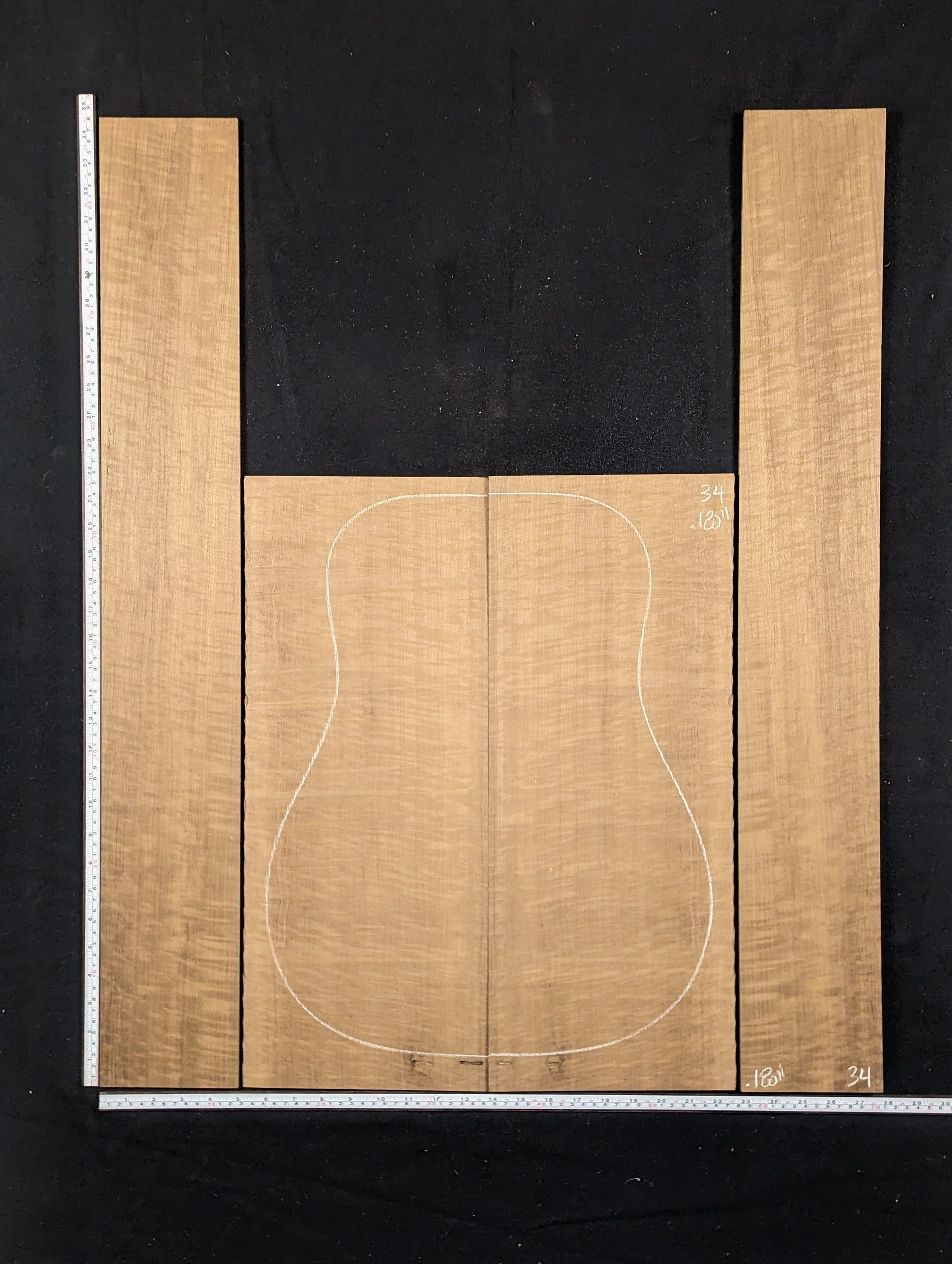 Back & Sides Imbuia — Elite Tonewoods