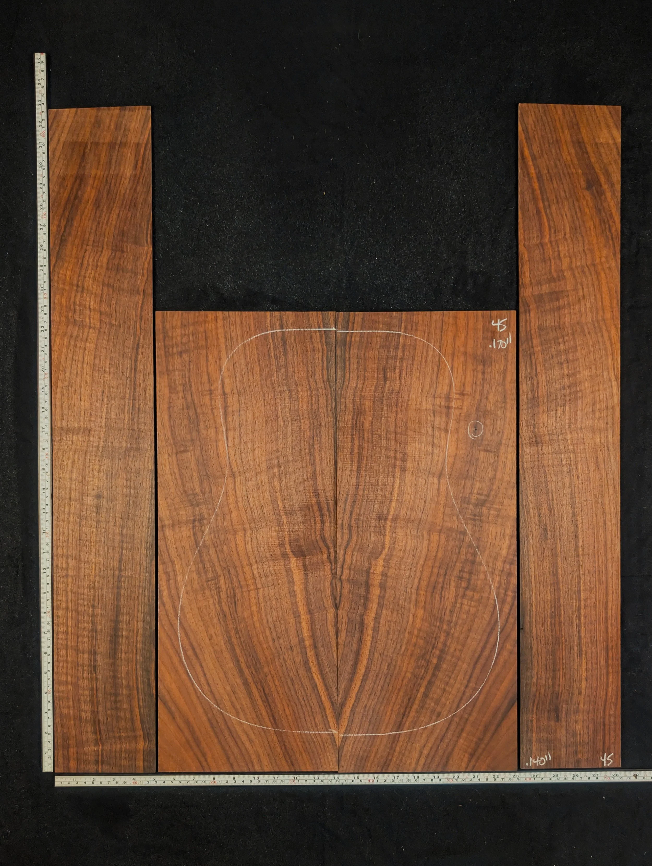 Claro Walnut 45