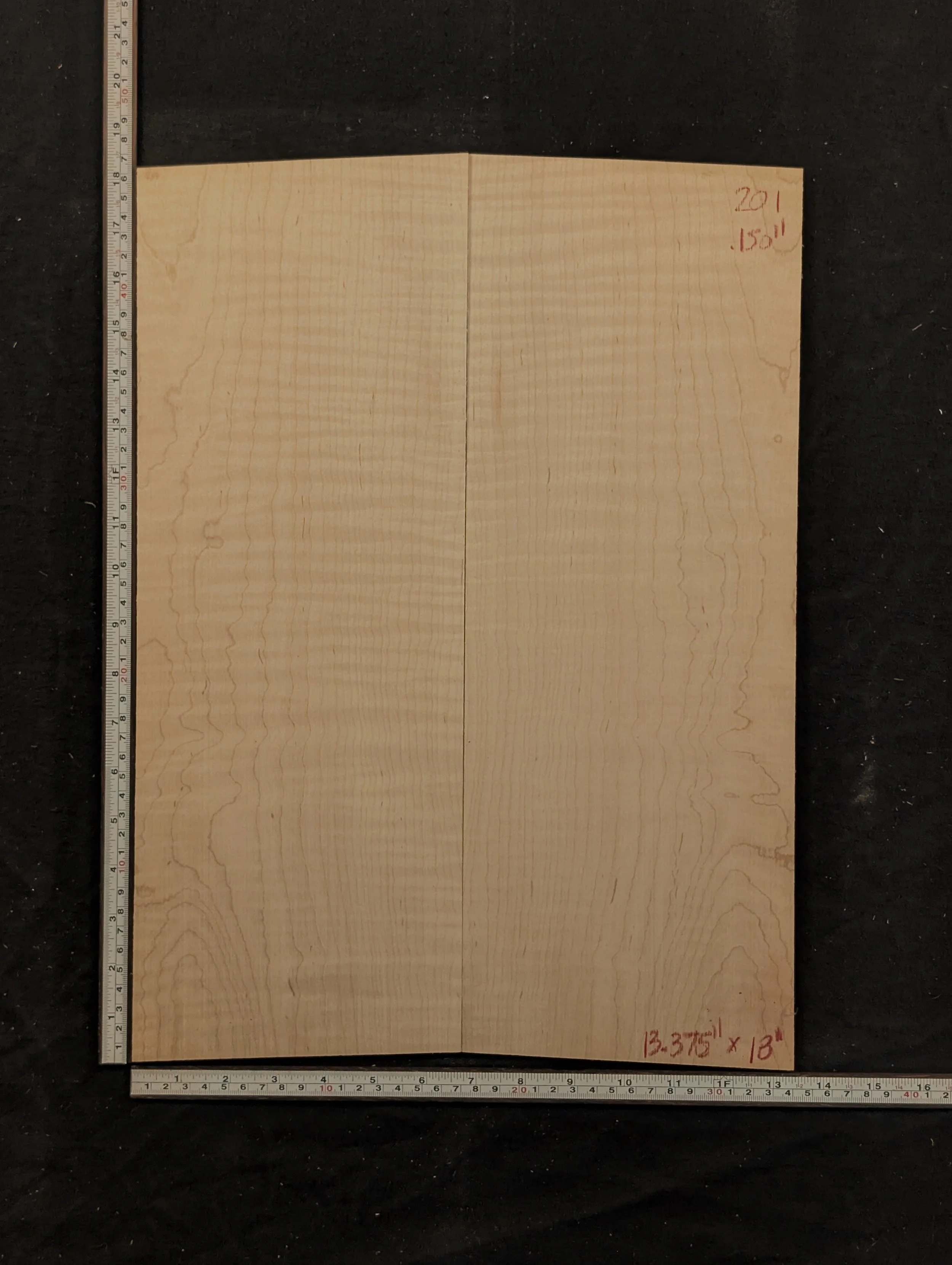 Flamed Hard Maple 201