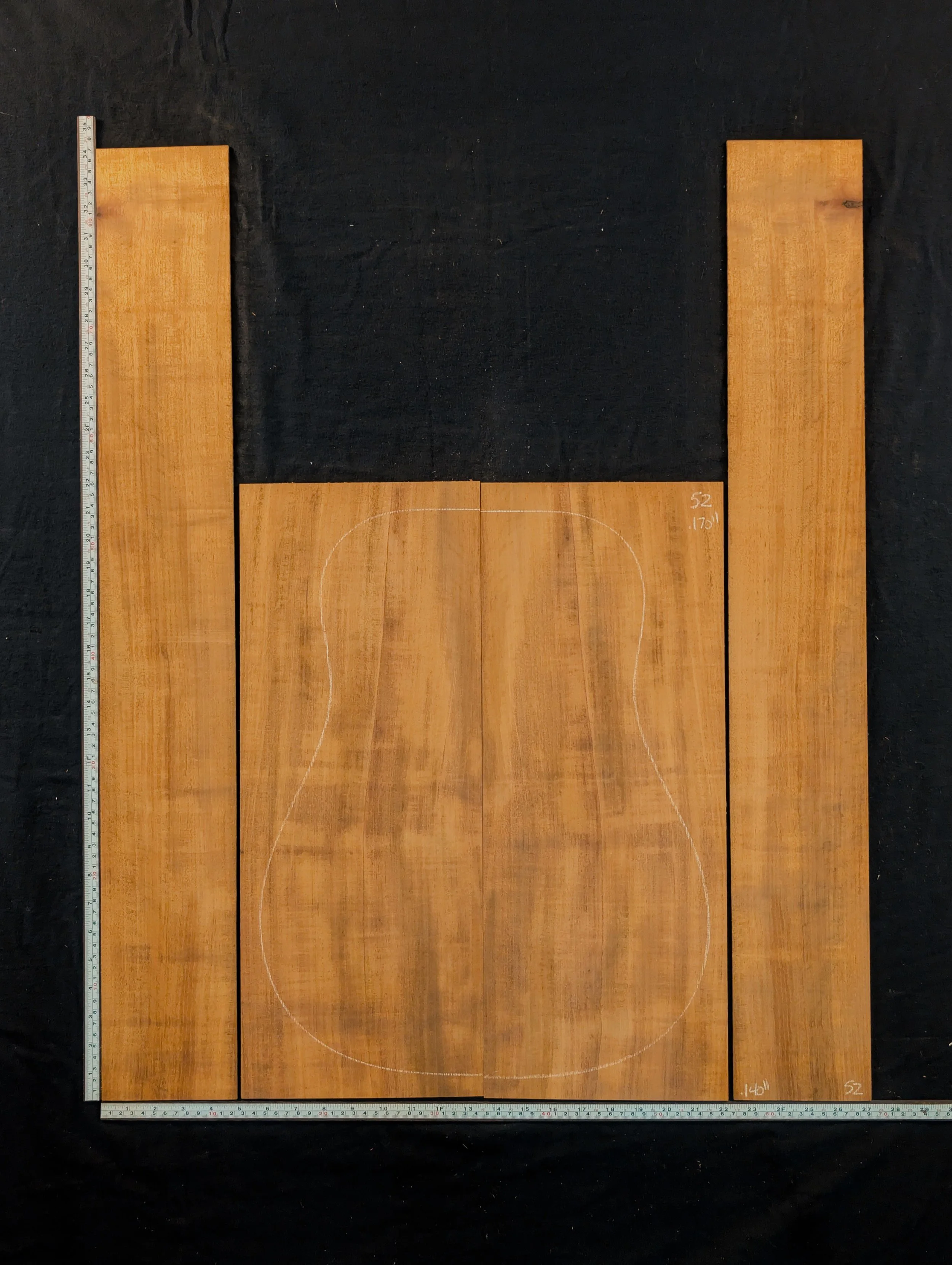 Peruvian Genuine Mahogany 52
