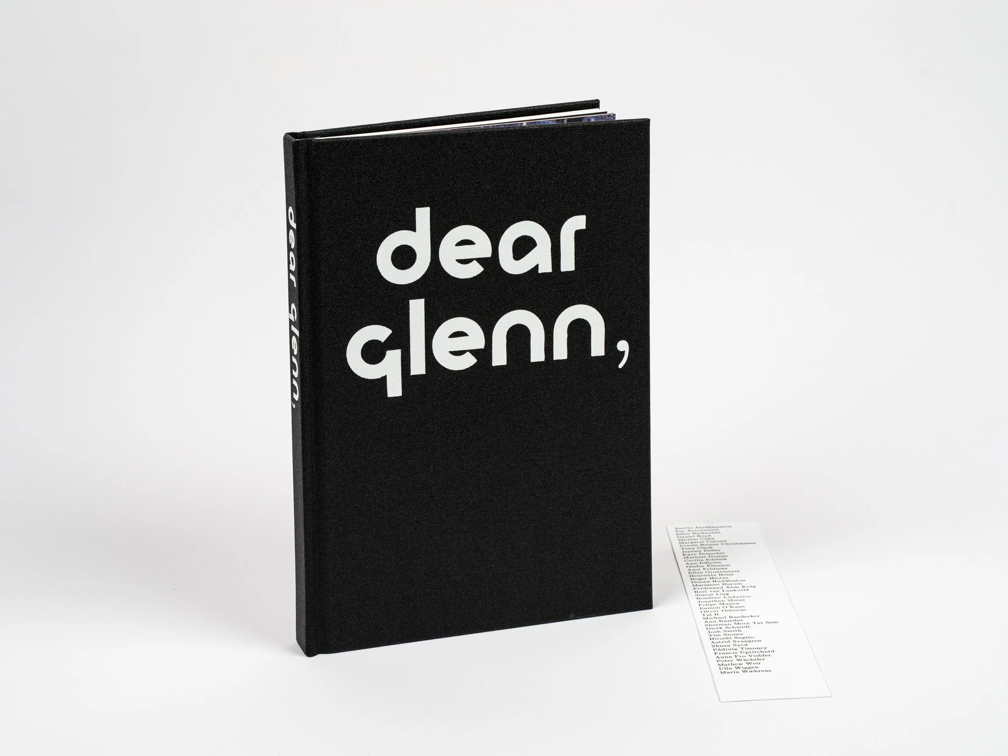 Shaan Syed featured in book publication,‘Dear Glenn’