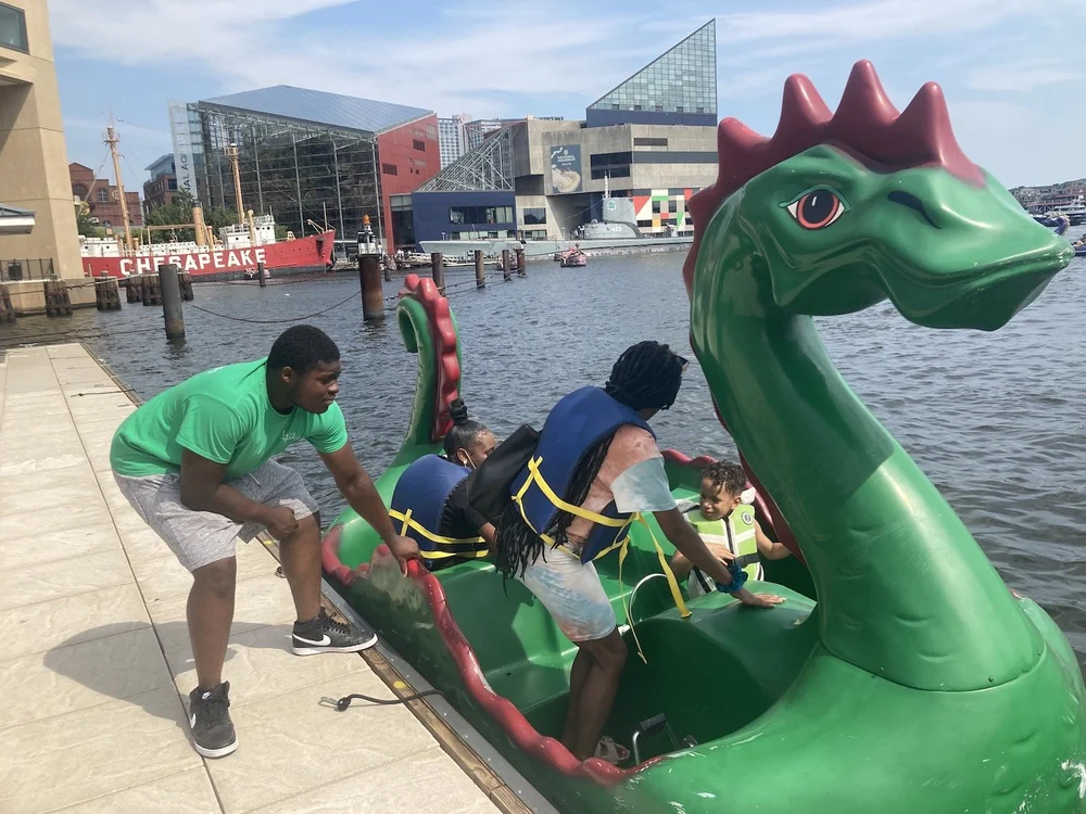 Chessie Dragon Boats & Electric Pirate Ships — Living Classrooms Foundation