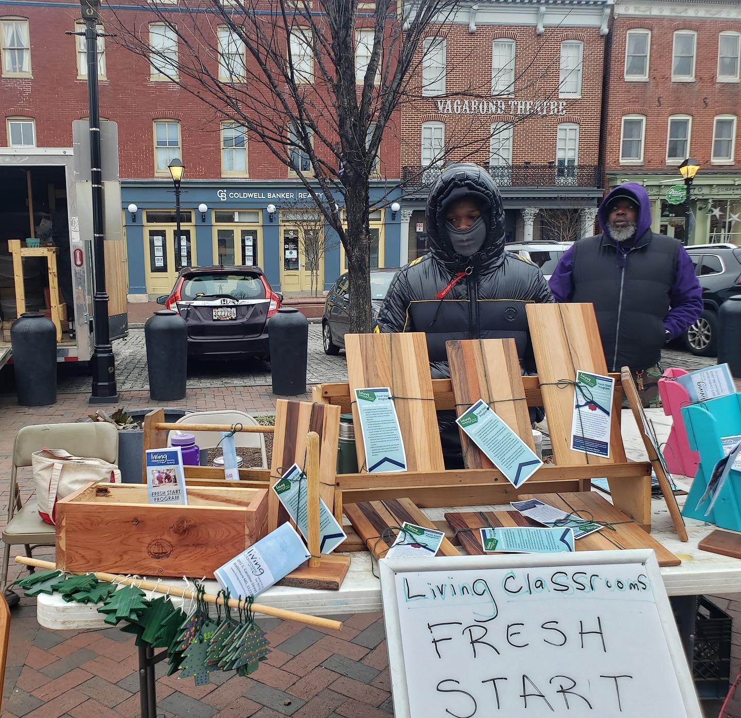 Next date: 1/28/23, 8:00AM to 12:30PM

Did you make a New Year&rsquo;s resolution to cook more or eat healthier? Fresh Start will be at the Fells Point Farmer&rsquo;s Market every other weekend selling their legendary cutting boards (along with some 