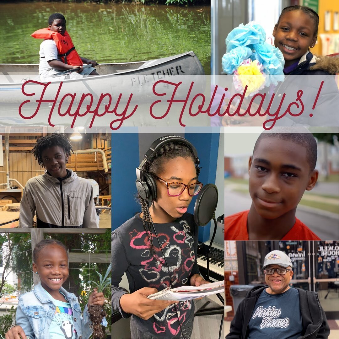 We hope you enjoy this holiday season and best wishes for a happy New Year!

#learningbydoing #baltimore #nonprofit