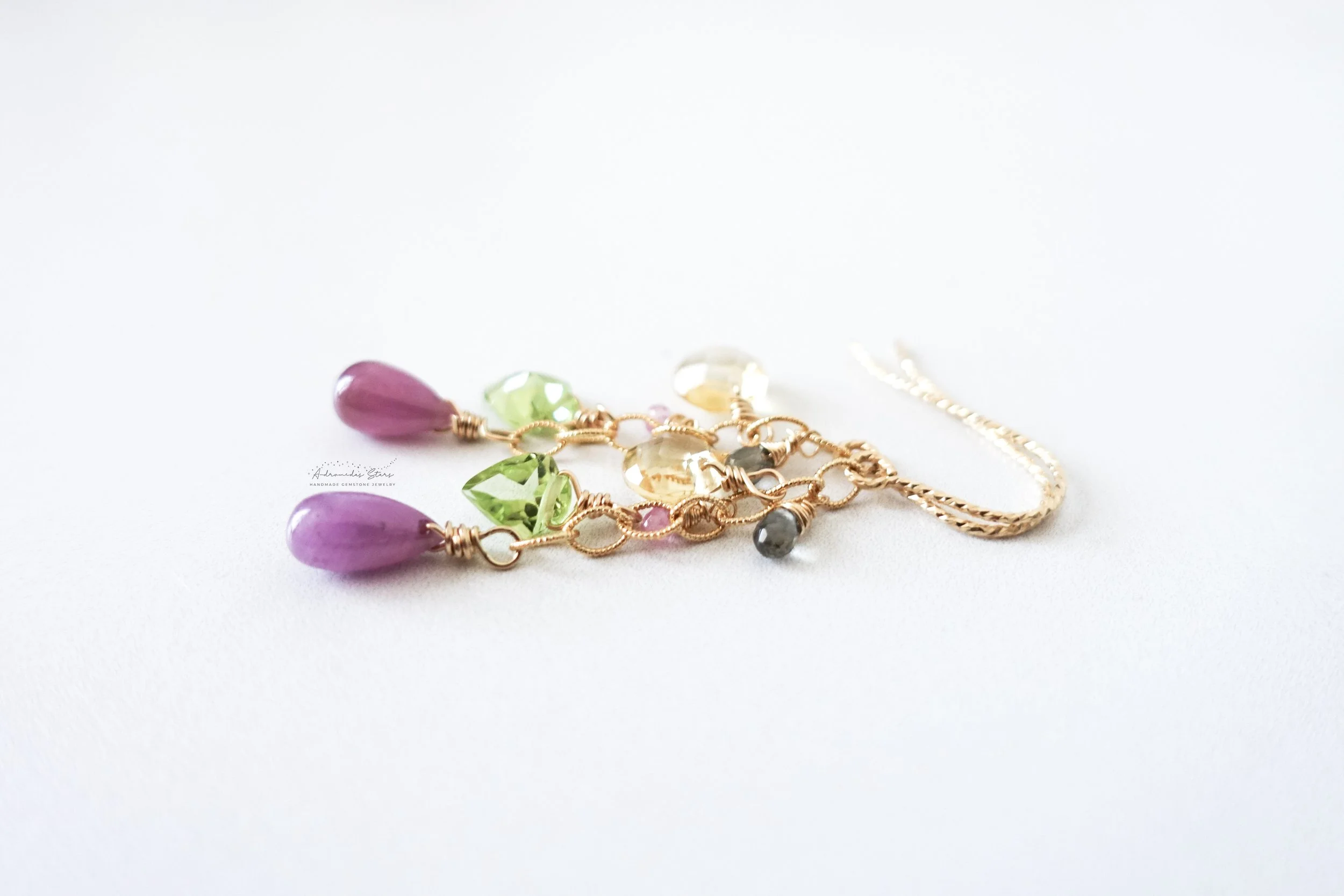 multi gemstone citrine peridot sapphire earrings simple.jpg