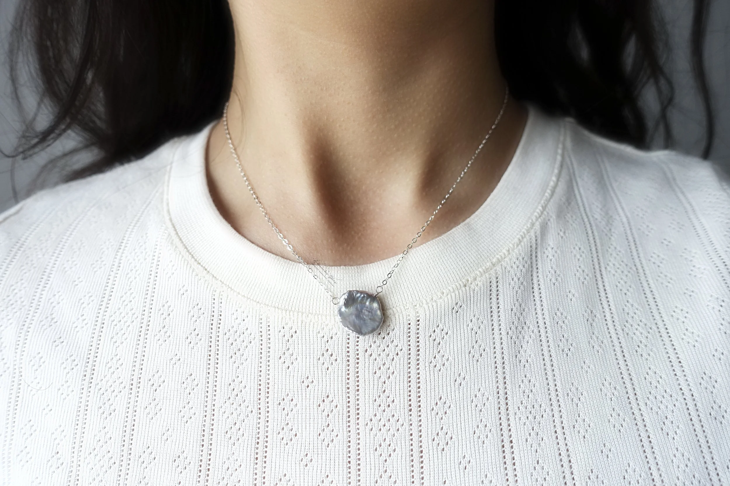 keshi pearl silver necklace model.jpg
