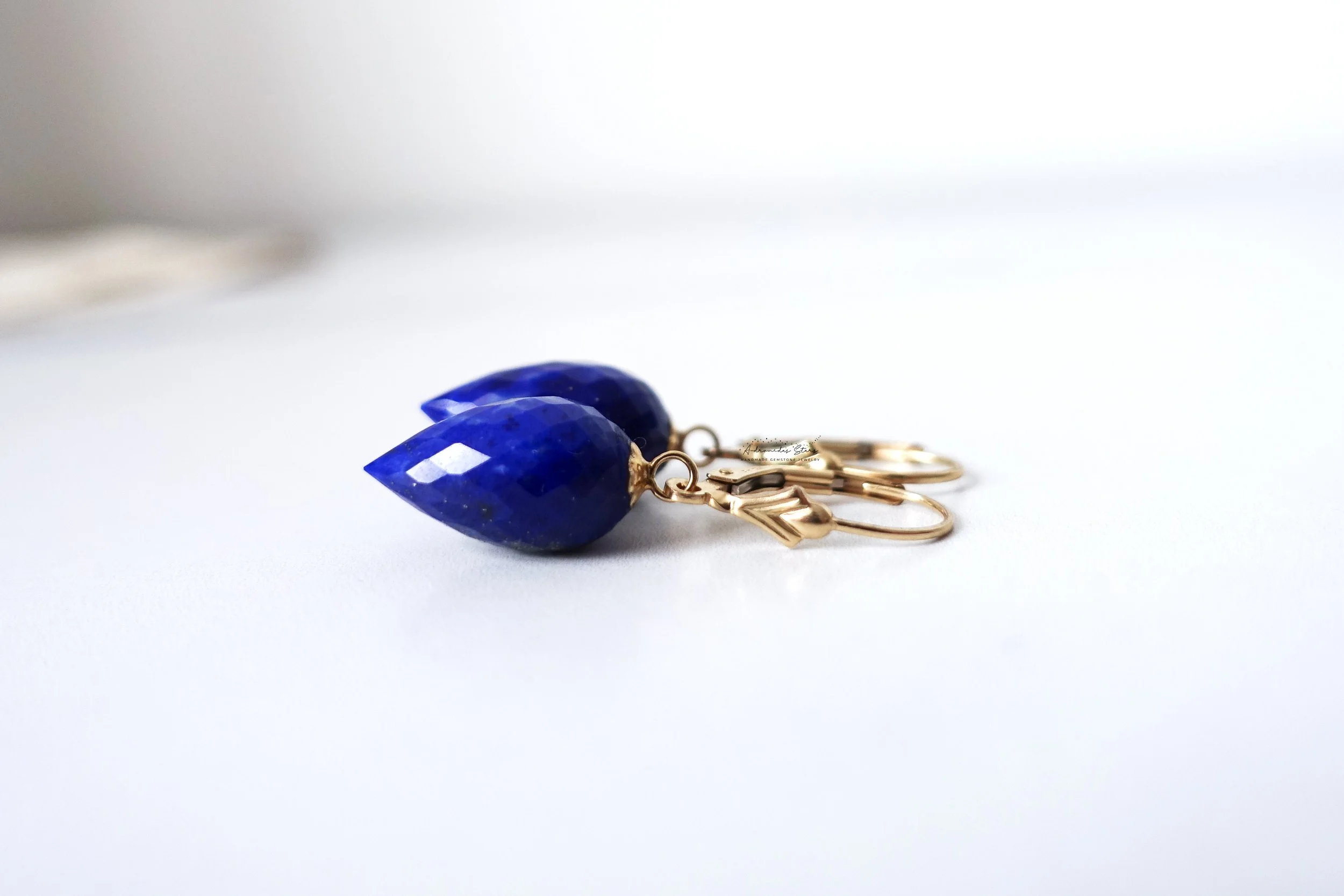 lapis lever back earrings full.jpg