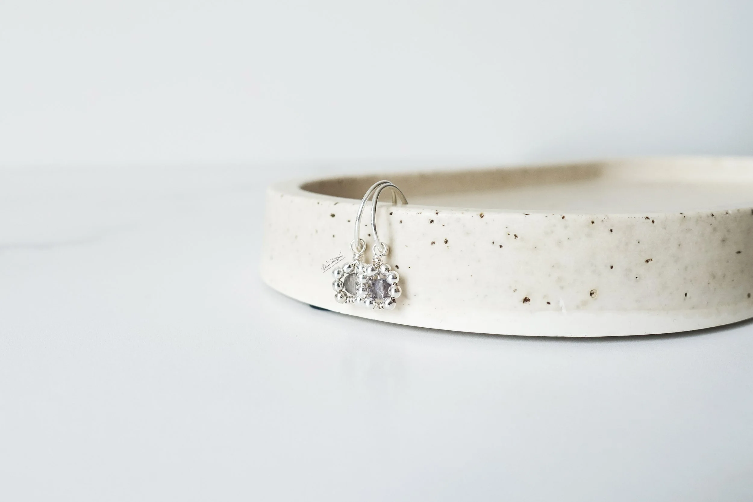 flower power earrings iolite ss hanging tray.jpg