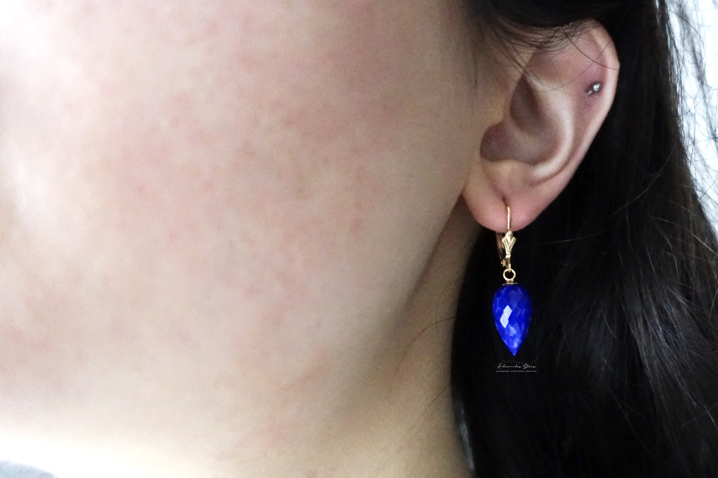 lapis lazuli earrings lever back on.jpg