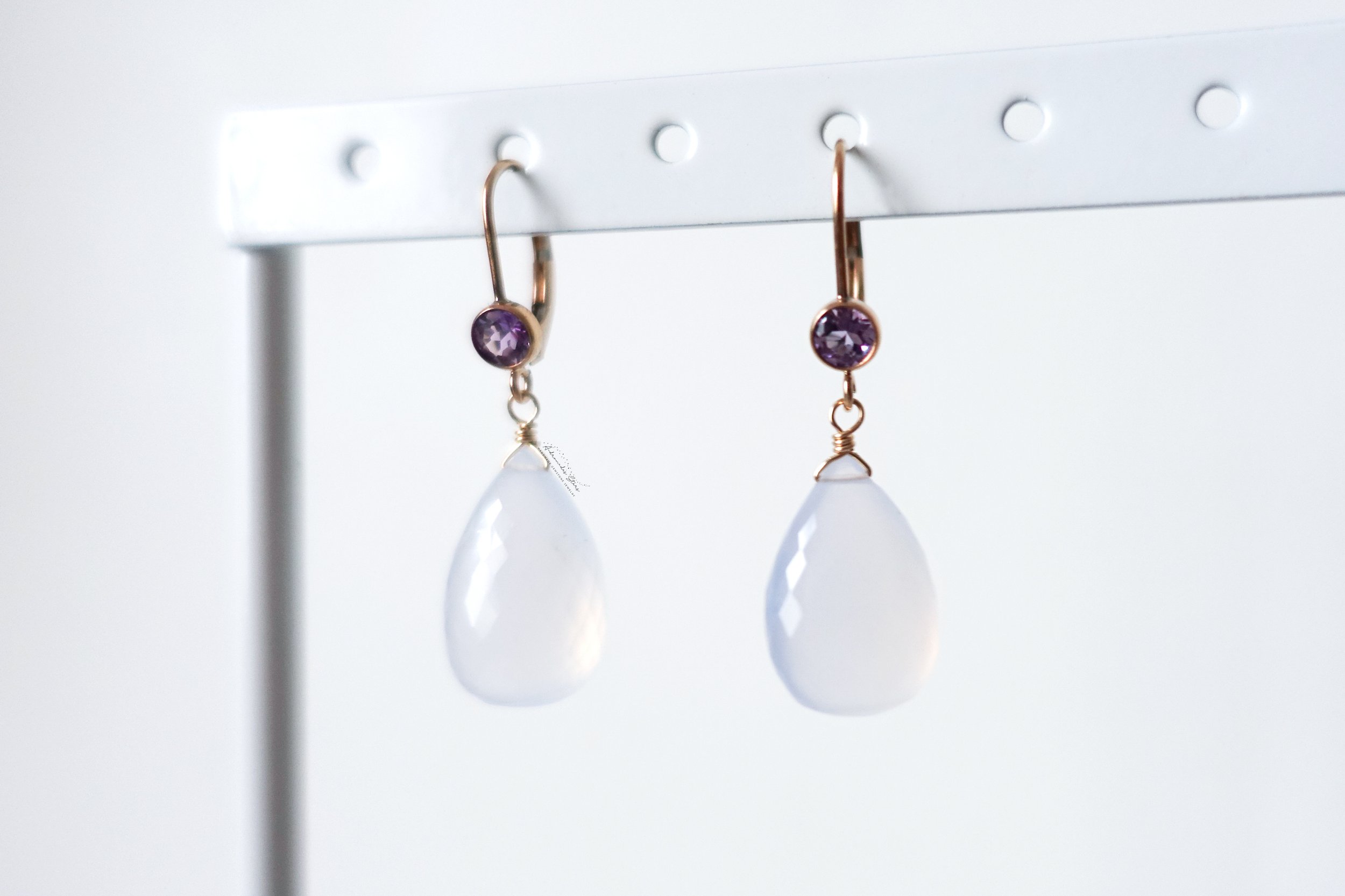 chalcedony amethyst earrings hanging.jpg