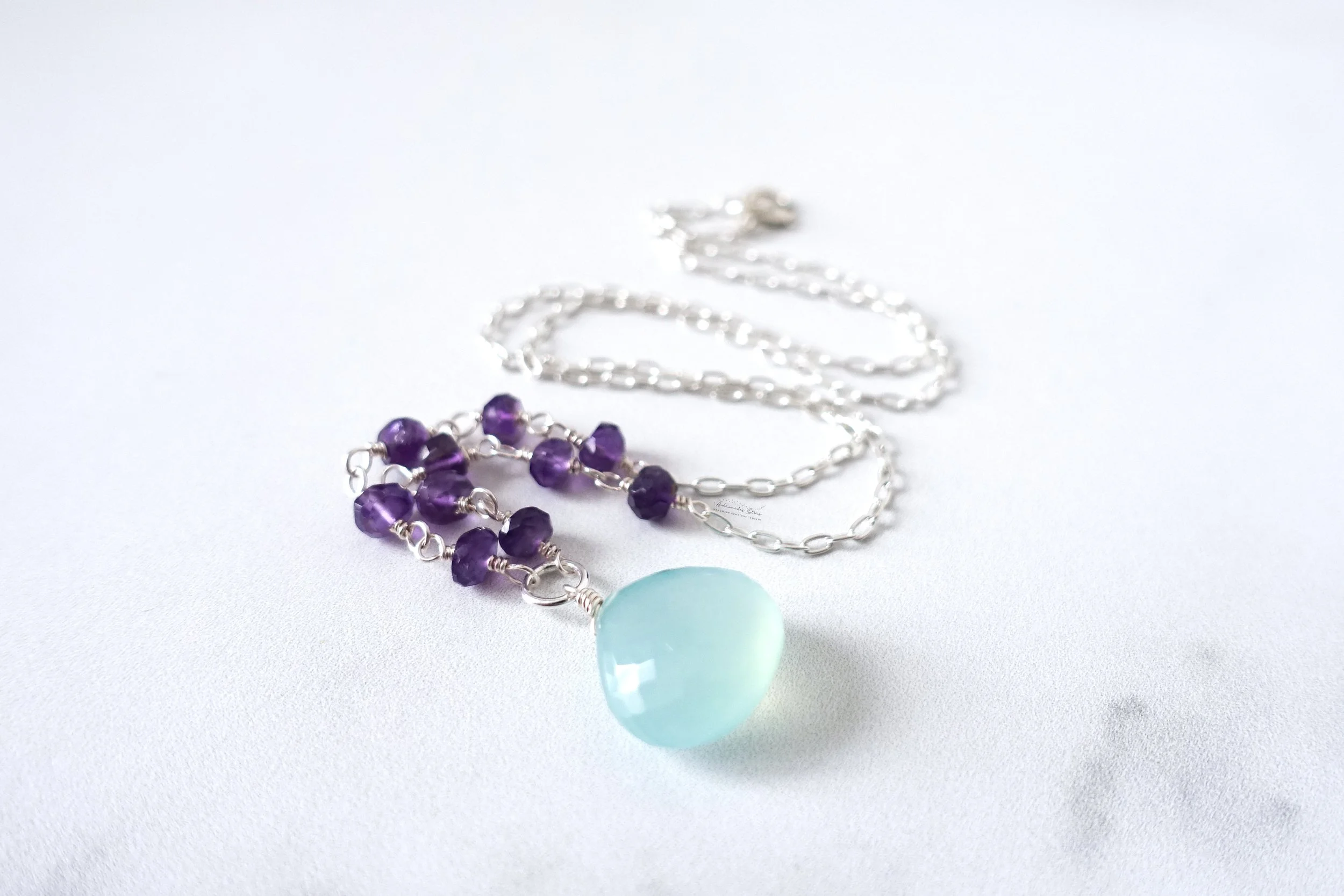 aqua chalcedony amethyst ss necklace close up full.jpg