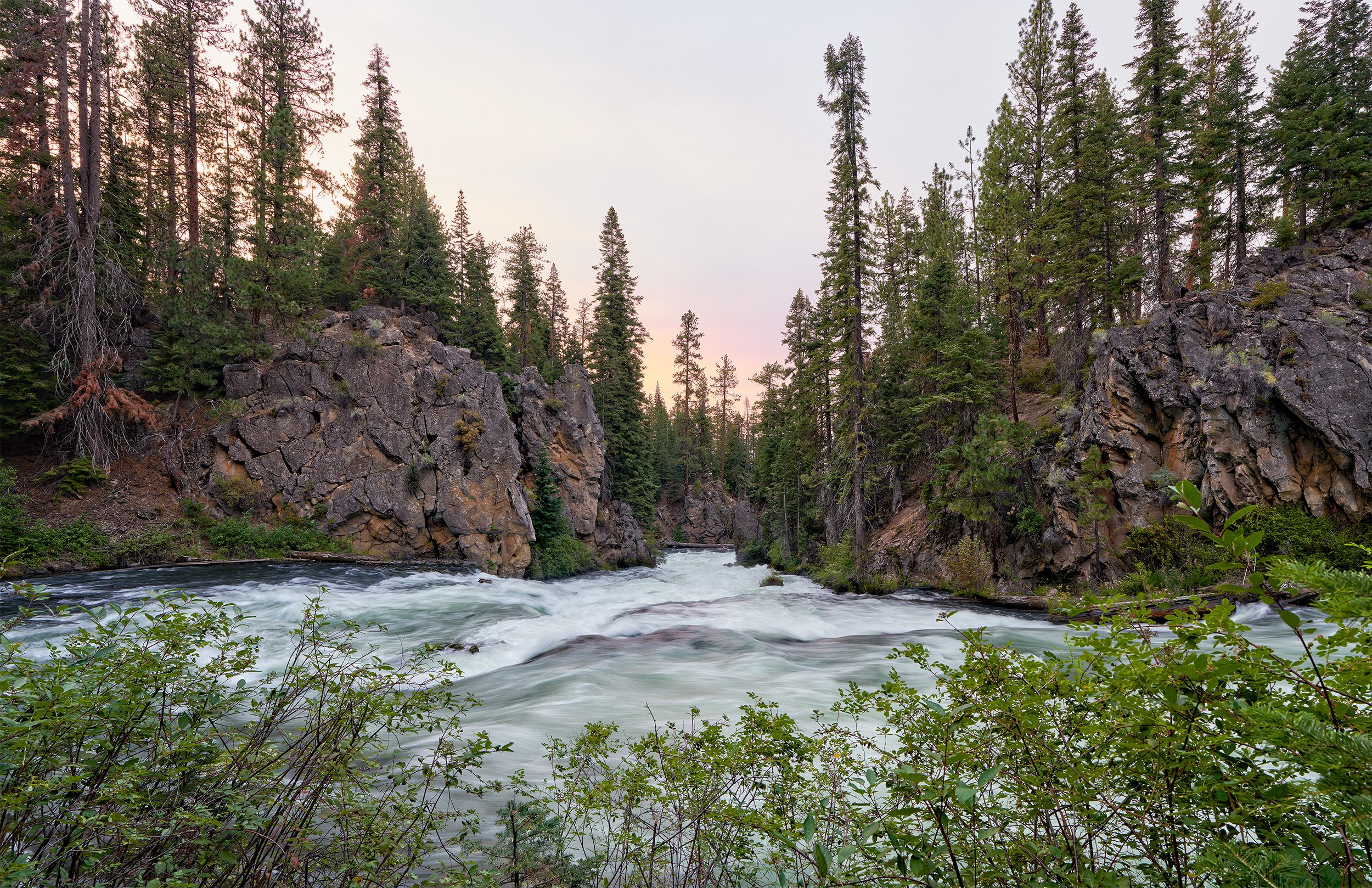 Benham Falls near Sunriver, Oregon