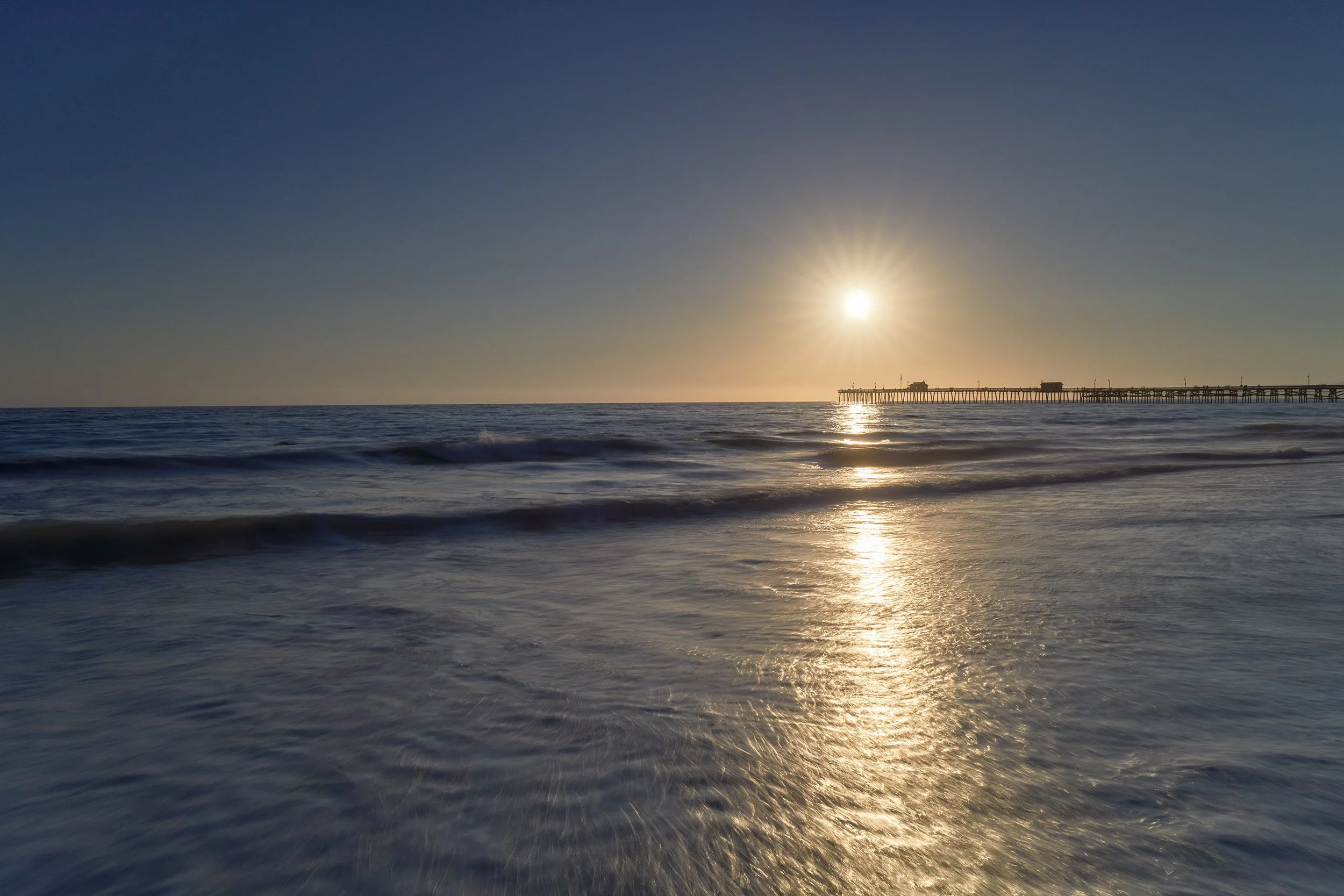 Sunset at San Clemente Beach