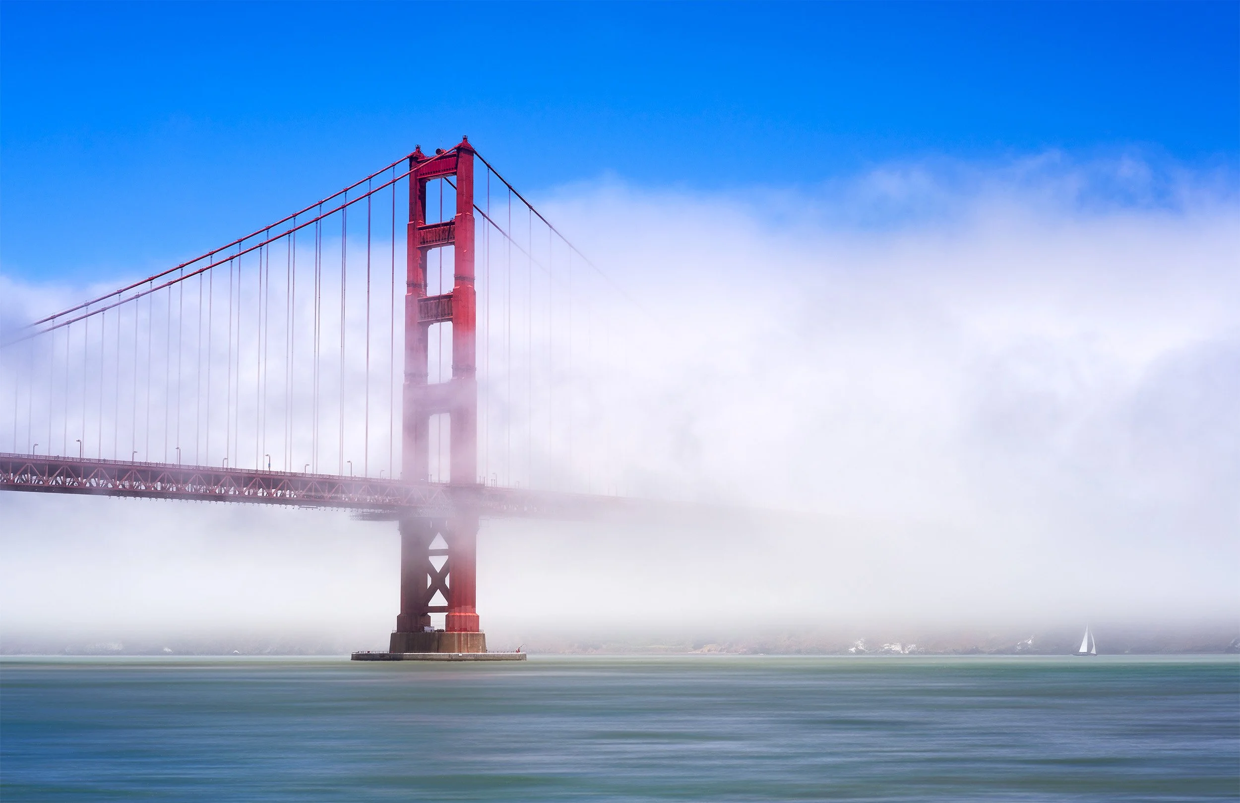 Golden Gate Bridge in San Francisco, California