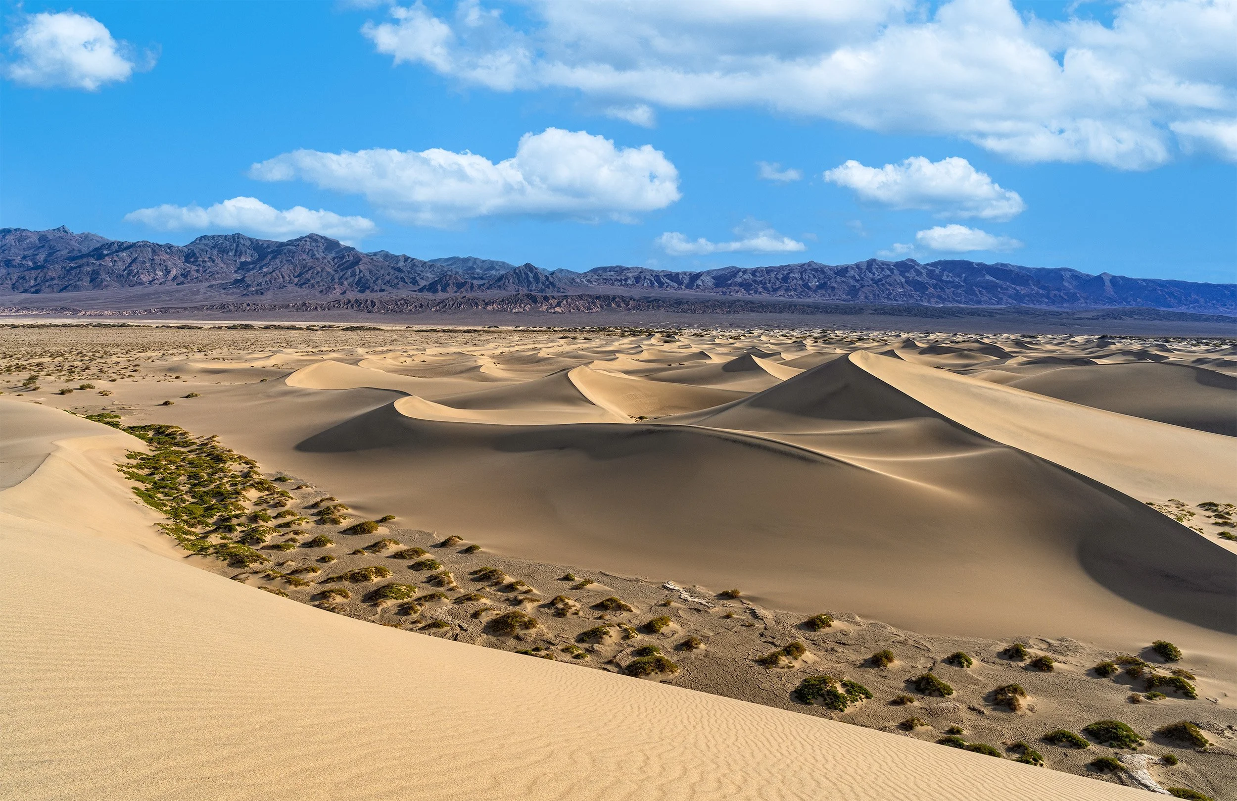 Mesquite Flat Sand Dunes at Death Valley National Park