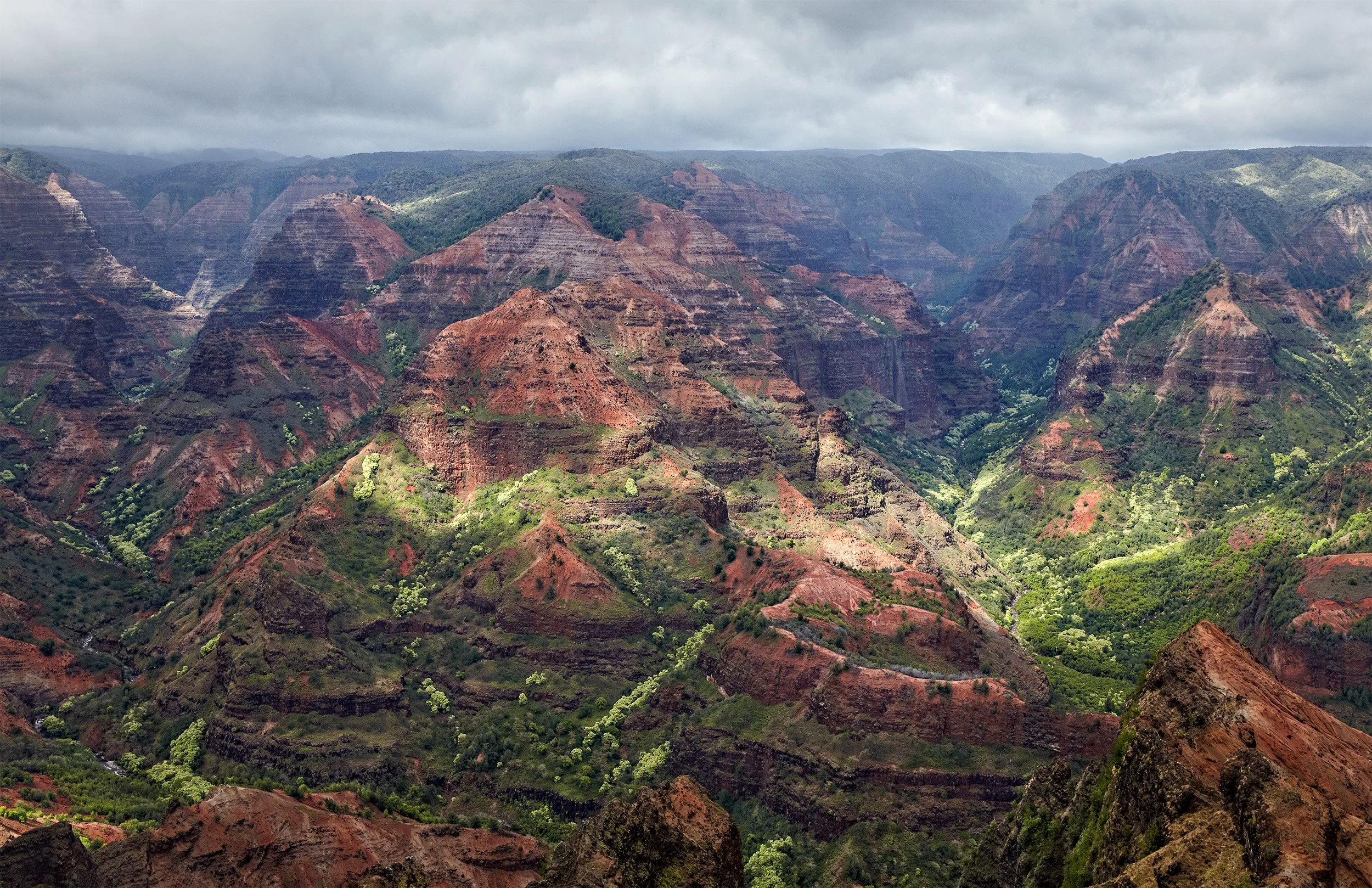 Waimea Canyon on Kauai, Hawaii