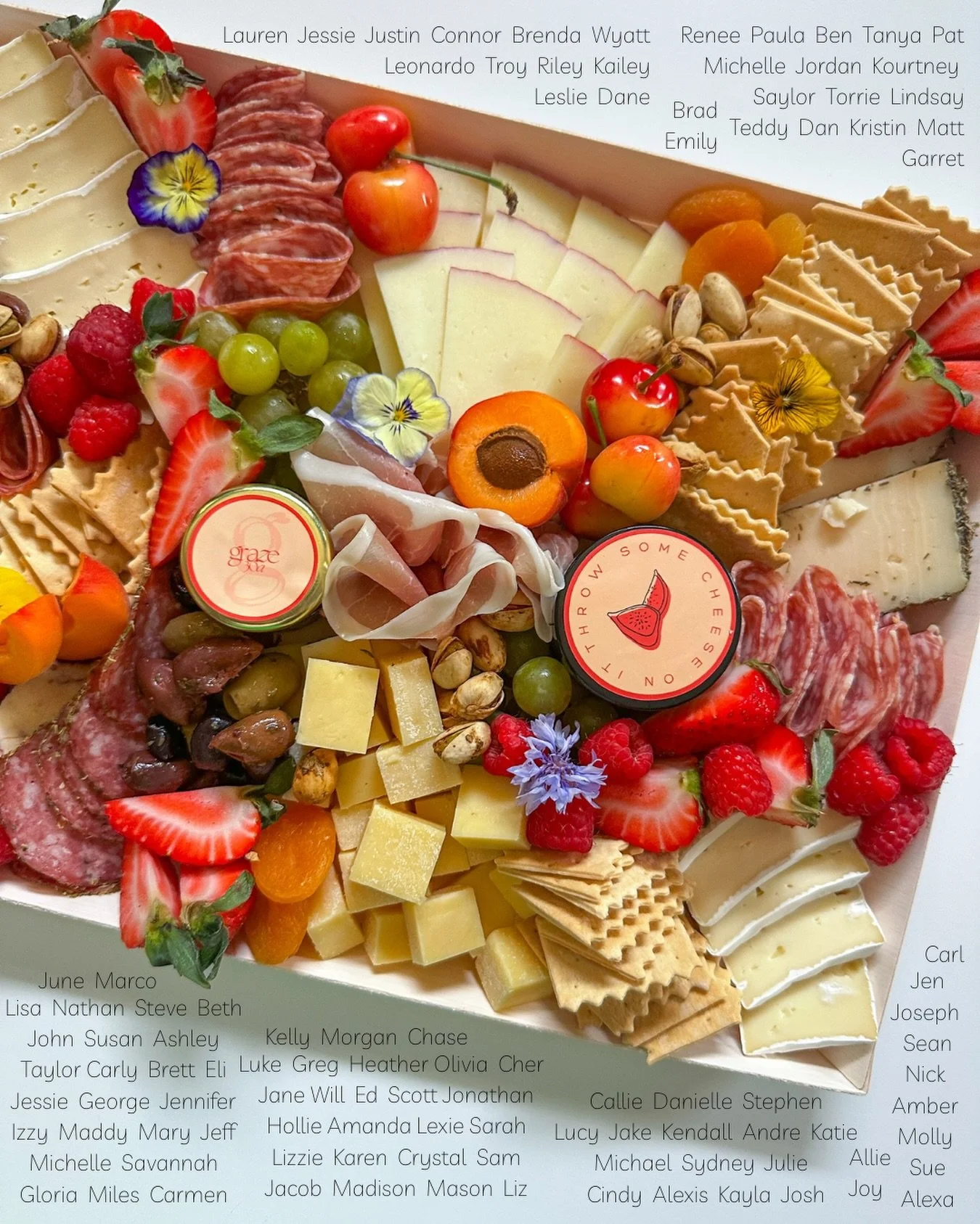 If you see your friend&rsquo;s name, they owe you a charcuterie board 🤩🧀