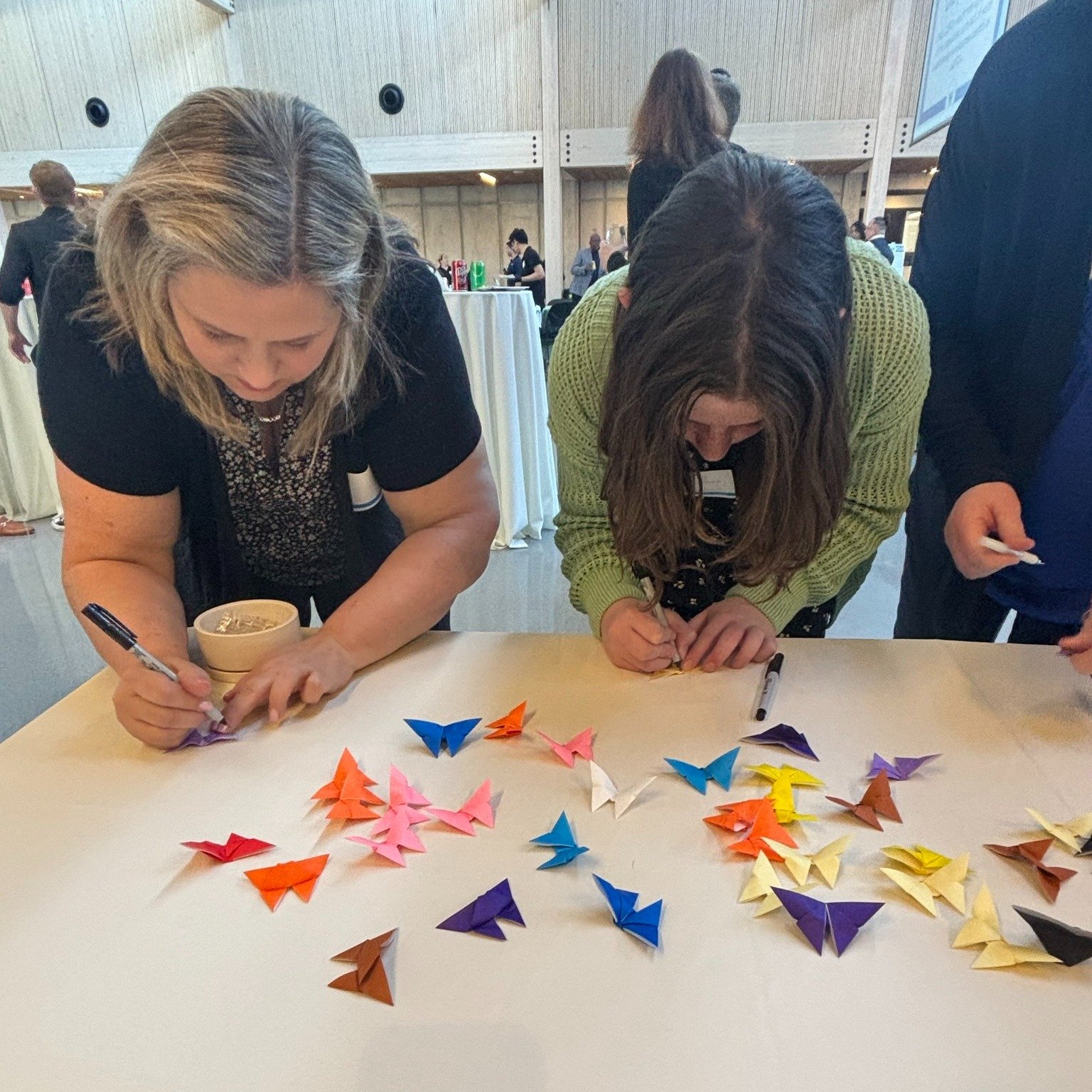 Thank you so much for sharing in such an uplifting evening with us yesterday🧡 If you missed us, it's not too late to be a part of the Butterfly Reimagined magic! Use the link in our bio to make a gift.
