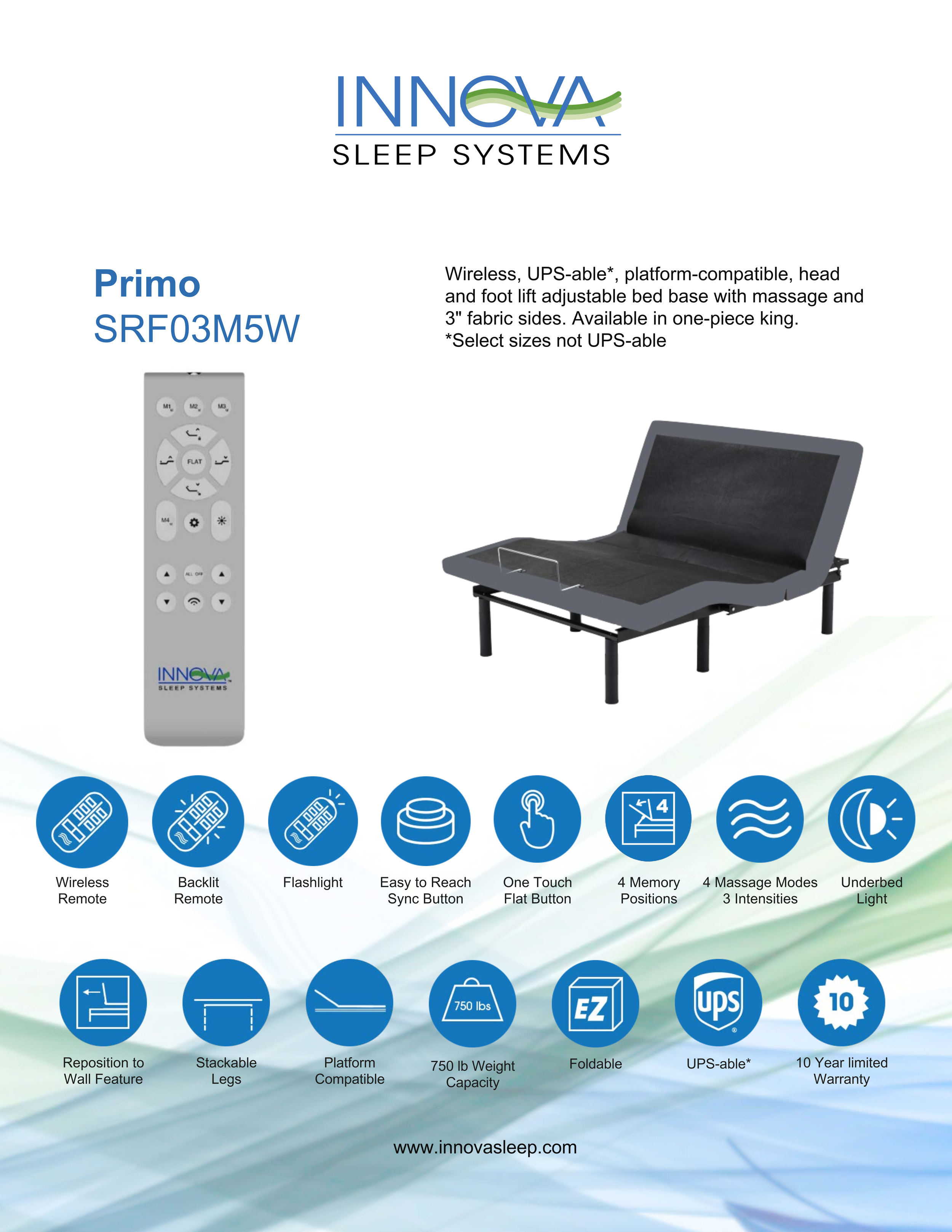 Primo SRF03M5W Product Flyer 20240426.png