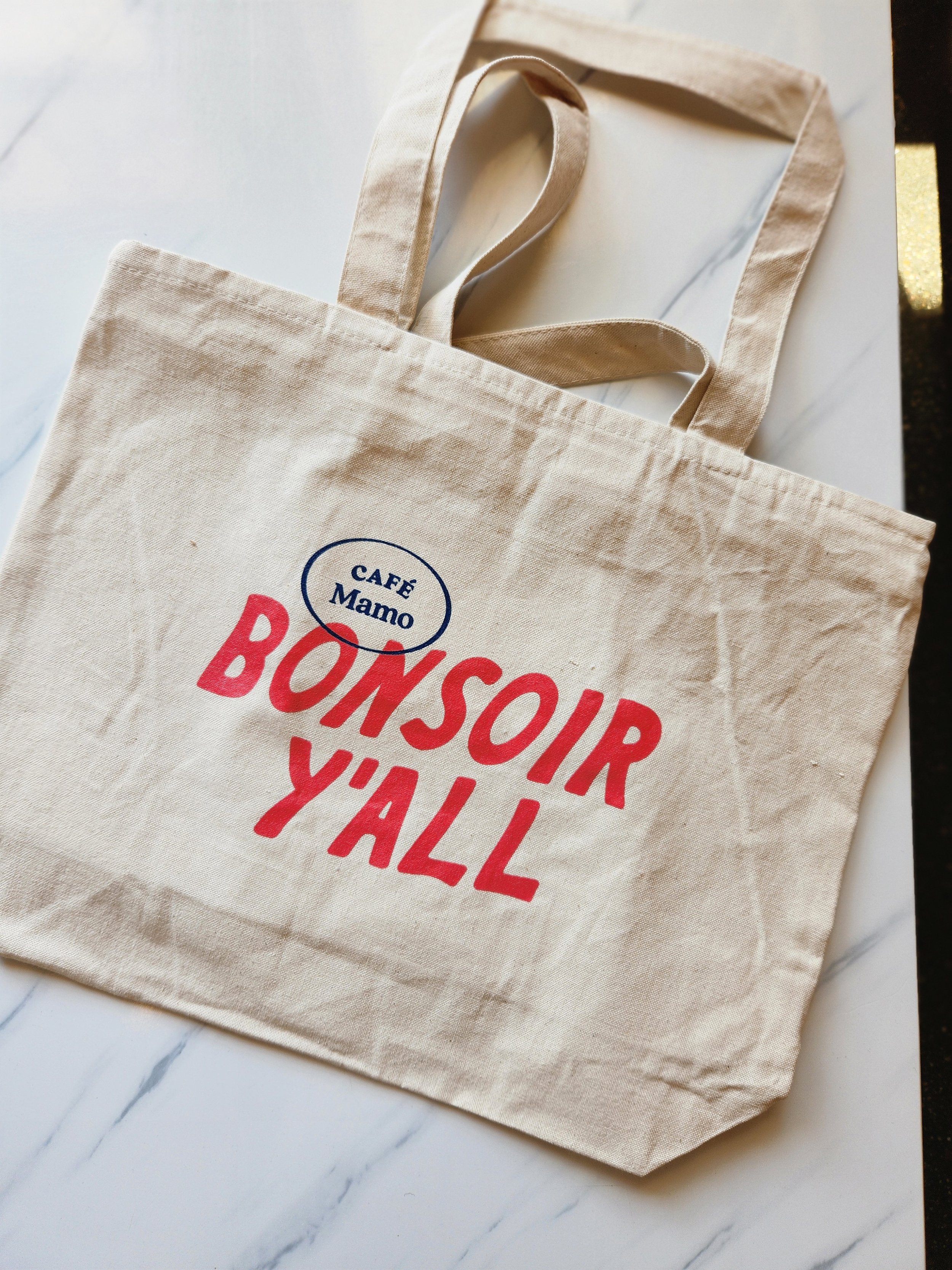 Bonsoir Y'all Market Tote