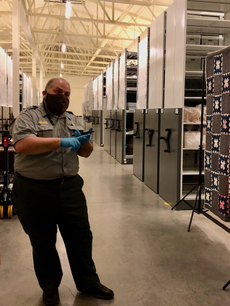   MUSEUM CURATOR BAIRD TODD    Inside the collections of the Great Smoky Mountains National Park Collections Preservations Center  