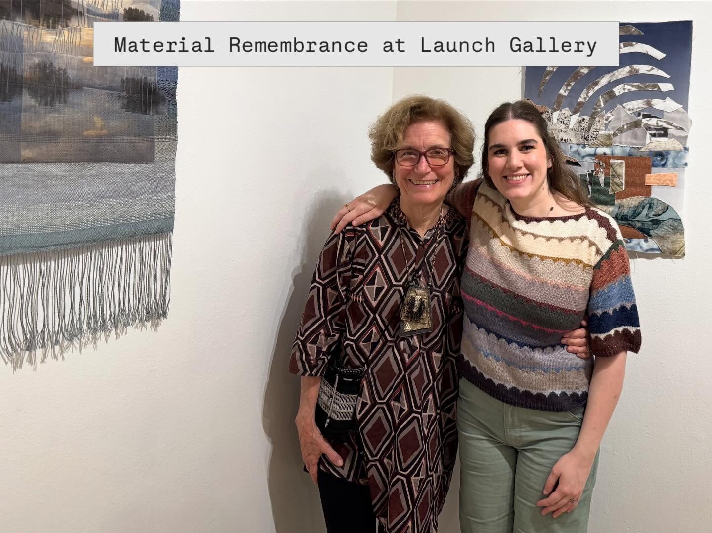 Such a great turnout for the opening of our exhibit. Thank you to @j_panoz for making Material Remembrance possible at his gallery @launch_la. And the collaboration with @aneesashami has been a joyful experience. We look forward to seeing everyone at