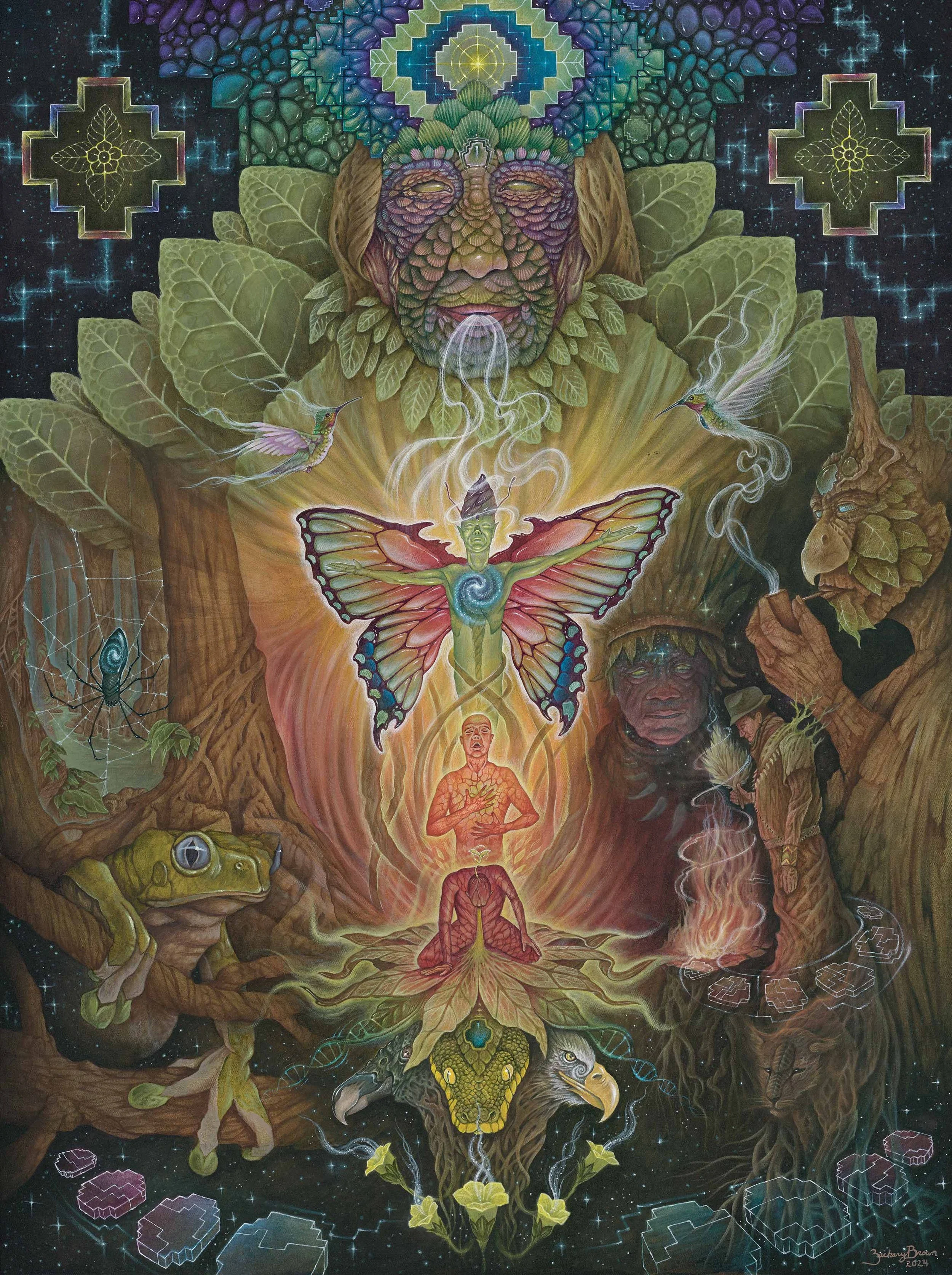 The Most Beautiful Rebirth - Original Painting