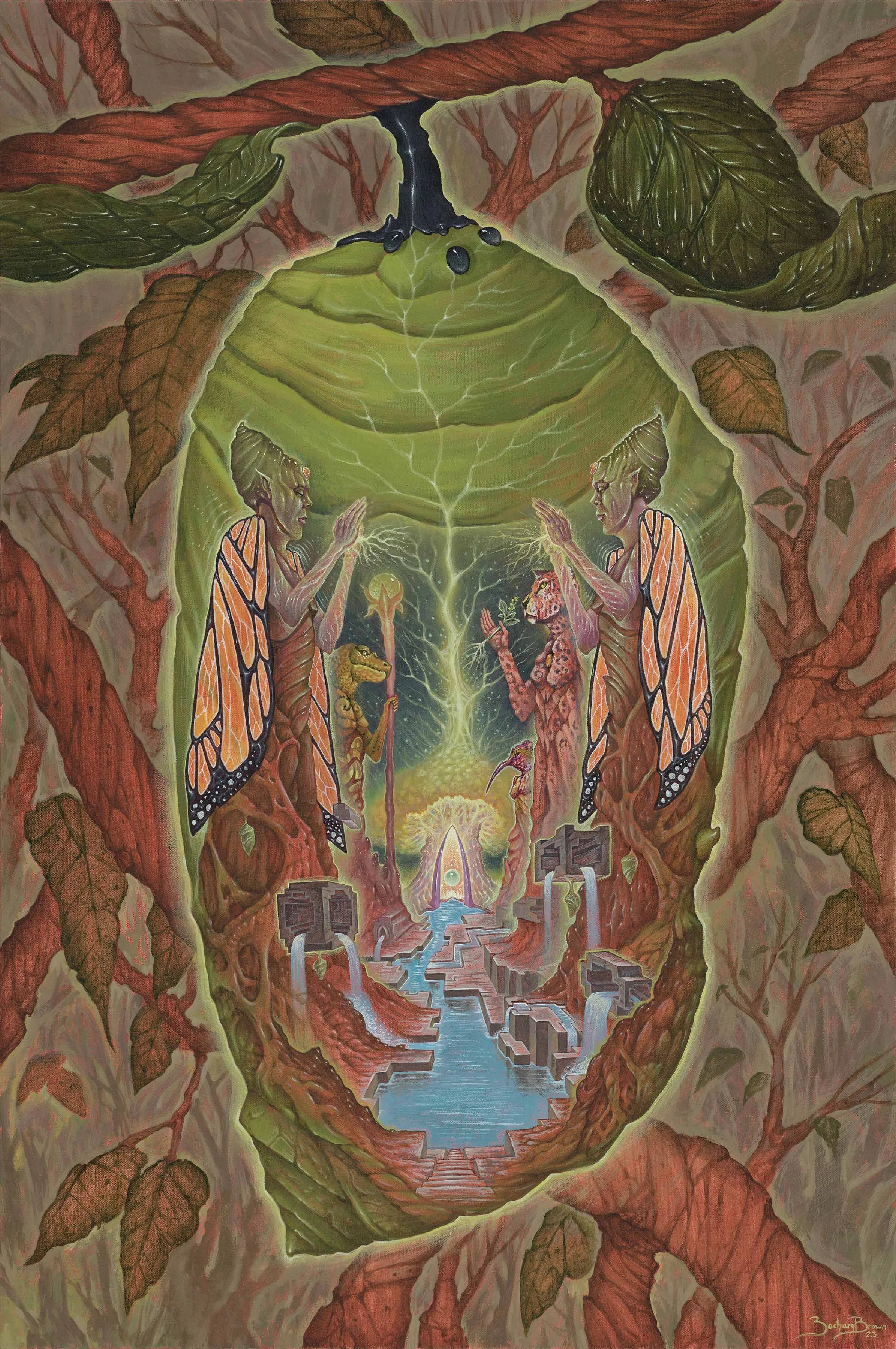 Imaginal Cell Original Painting
