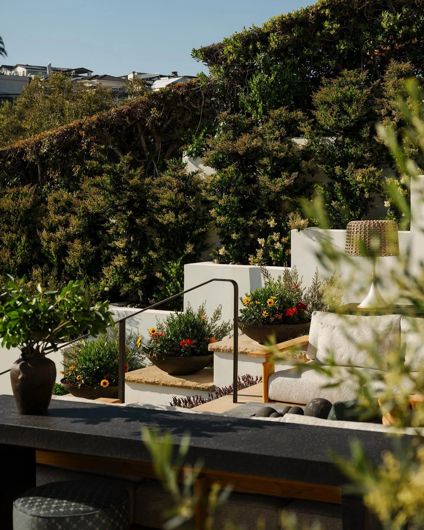 Alliteration of the day: Packing a punch with potted plants. Say that 10 times and you&rsquo;ll be ready for your next presentation 😉

Landscape Architect: @koheiddesign 
Design: @morrison_interiors 
Builder: @ultimodevelopment 
Architect: @foubiste