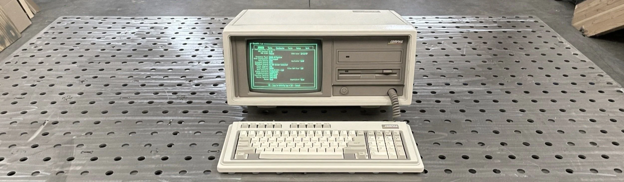 Compaq Portable II Restoration —