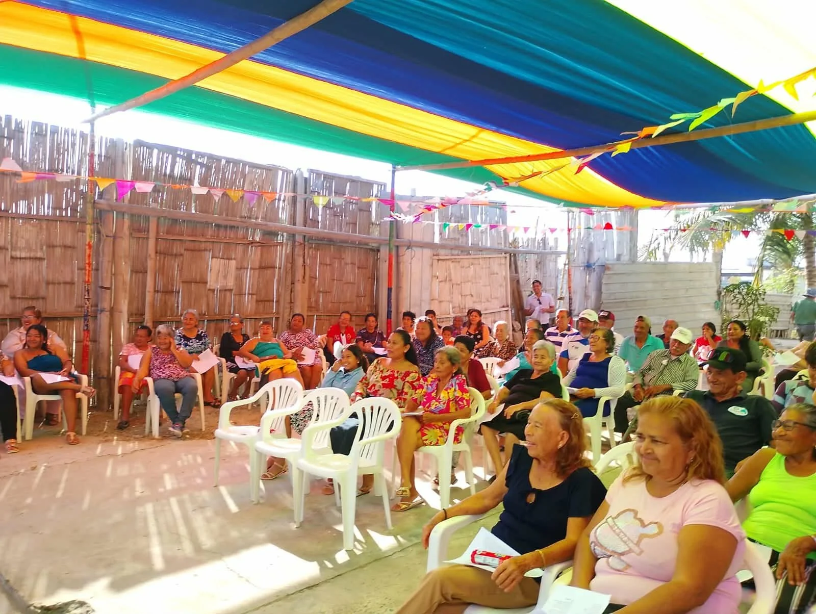 Evangelistic meetings with Vicente Castro in Manabi Province