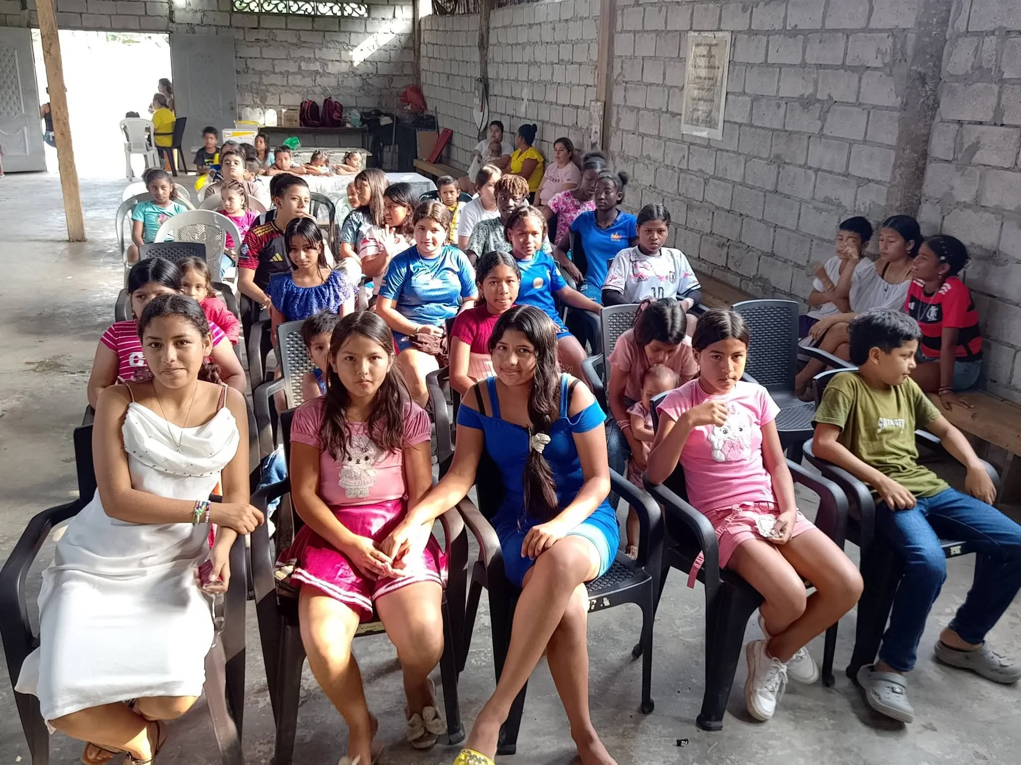 Reaching the youth and children in new work areas