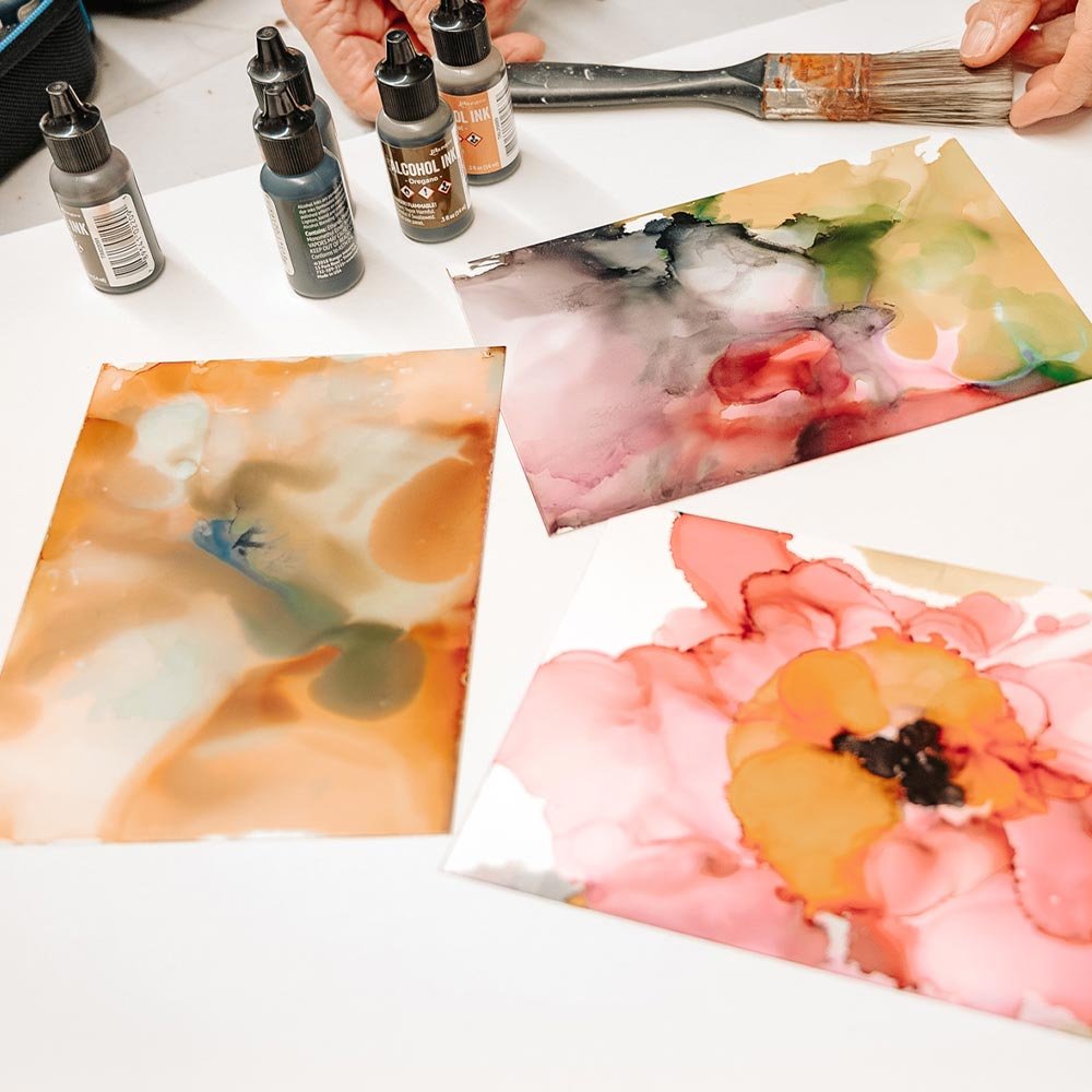 Paintings and painting supplies