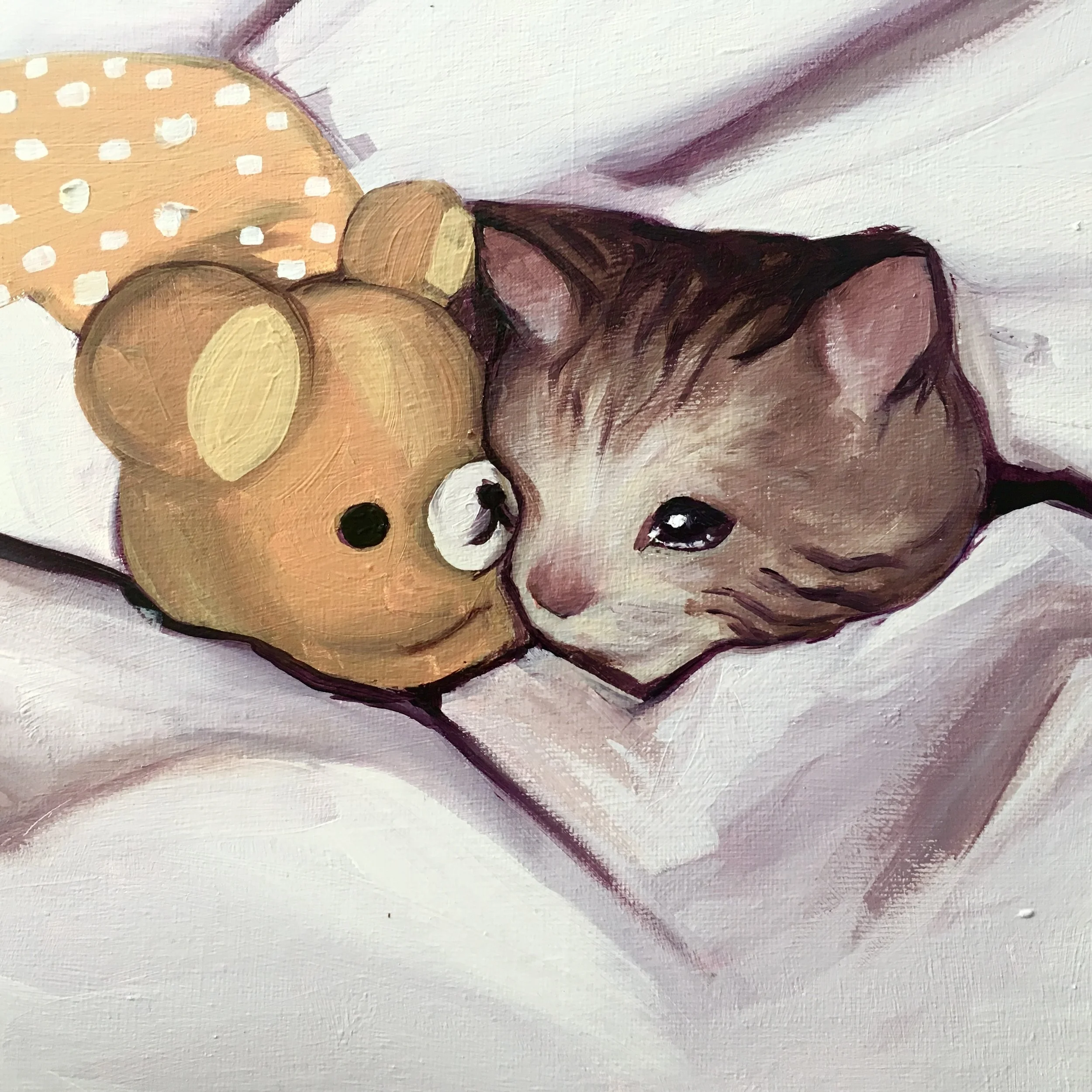 "crying kitty" sticker