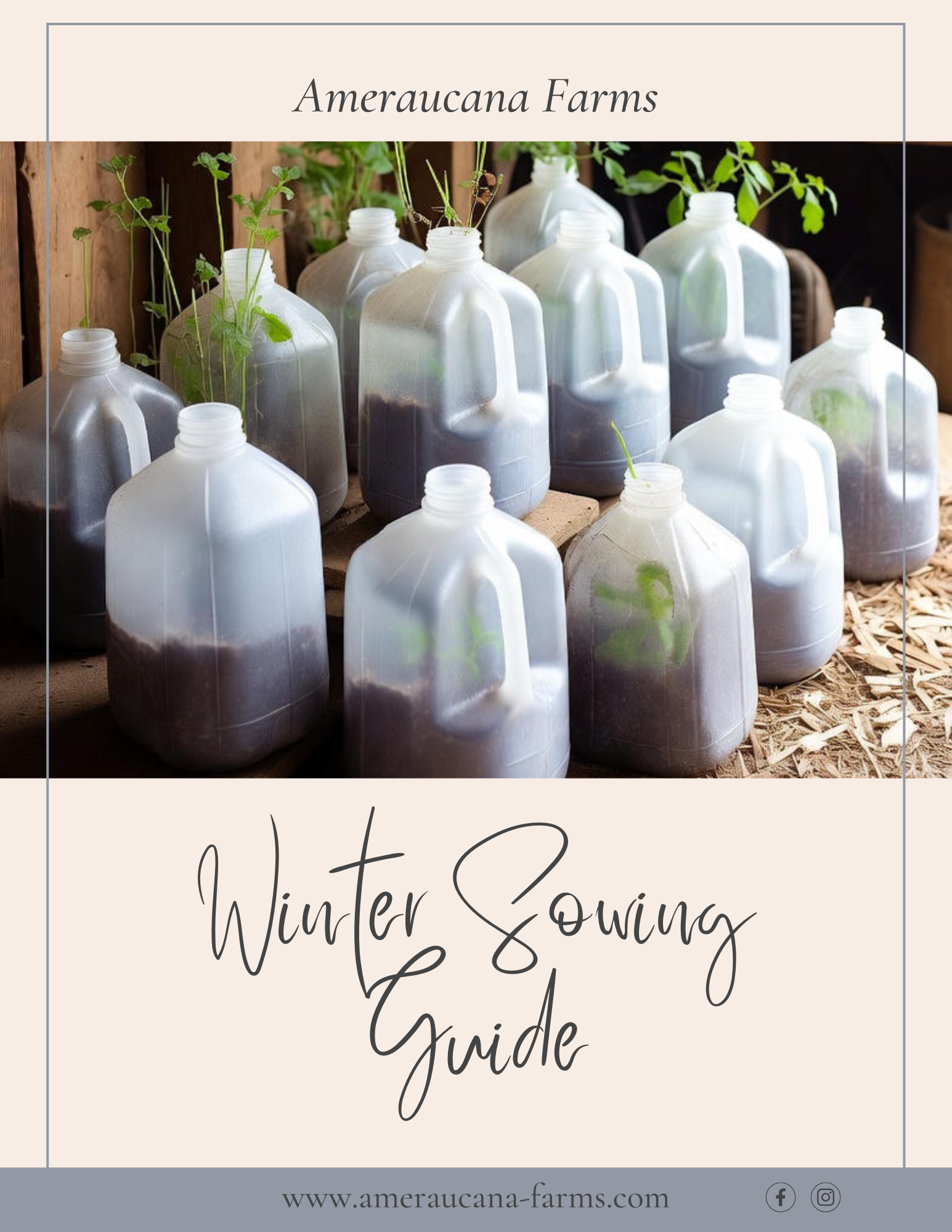 Winter Sowing Guide eBook | Instant Digital Download