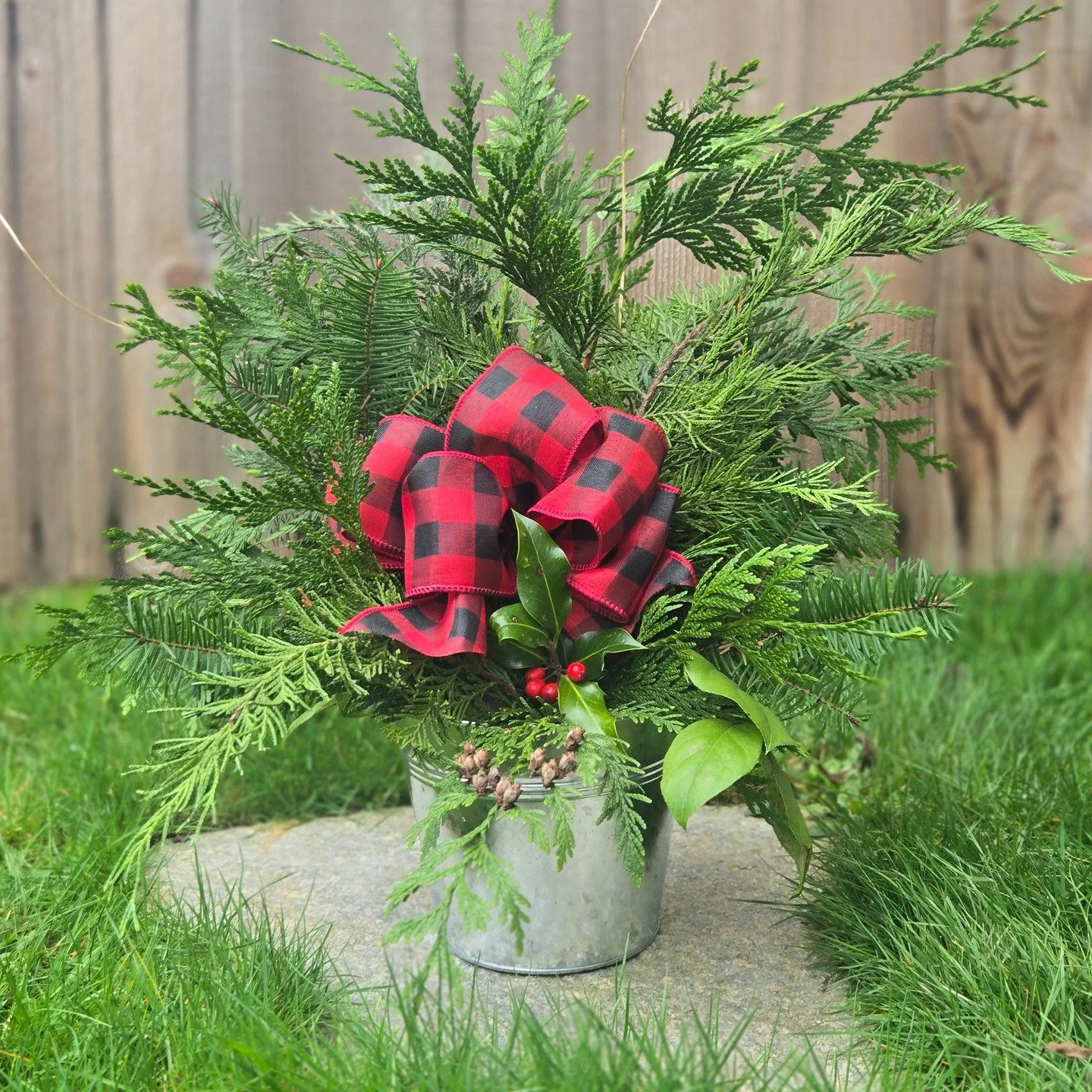 Hey sweet friends,

I&rsquo;ve been out in the crisp air with my clippers, dreaming up the coziest little holiday touches for your front door, porch post, or even that bare spot above the kitchen window that&rsquo;s calling for something merry.

This