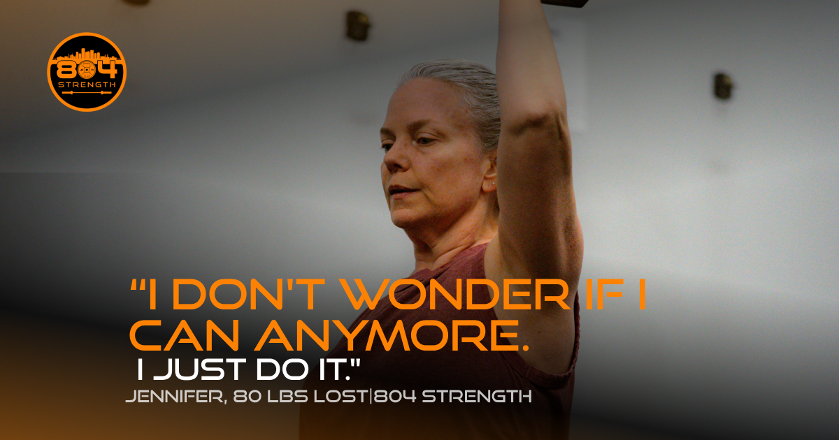Can You Really Lose Weight After 40 With Strength Training?                                  This is Jennifer's Story.