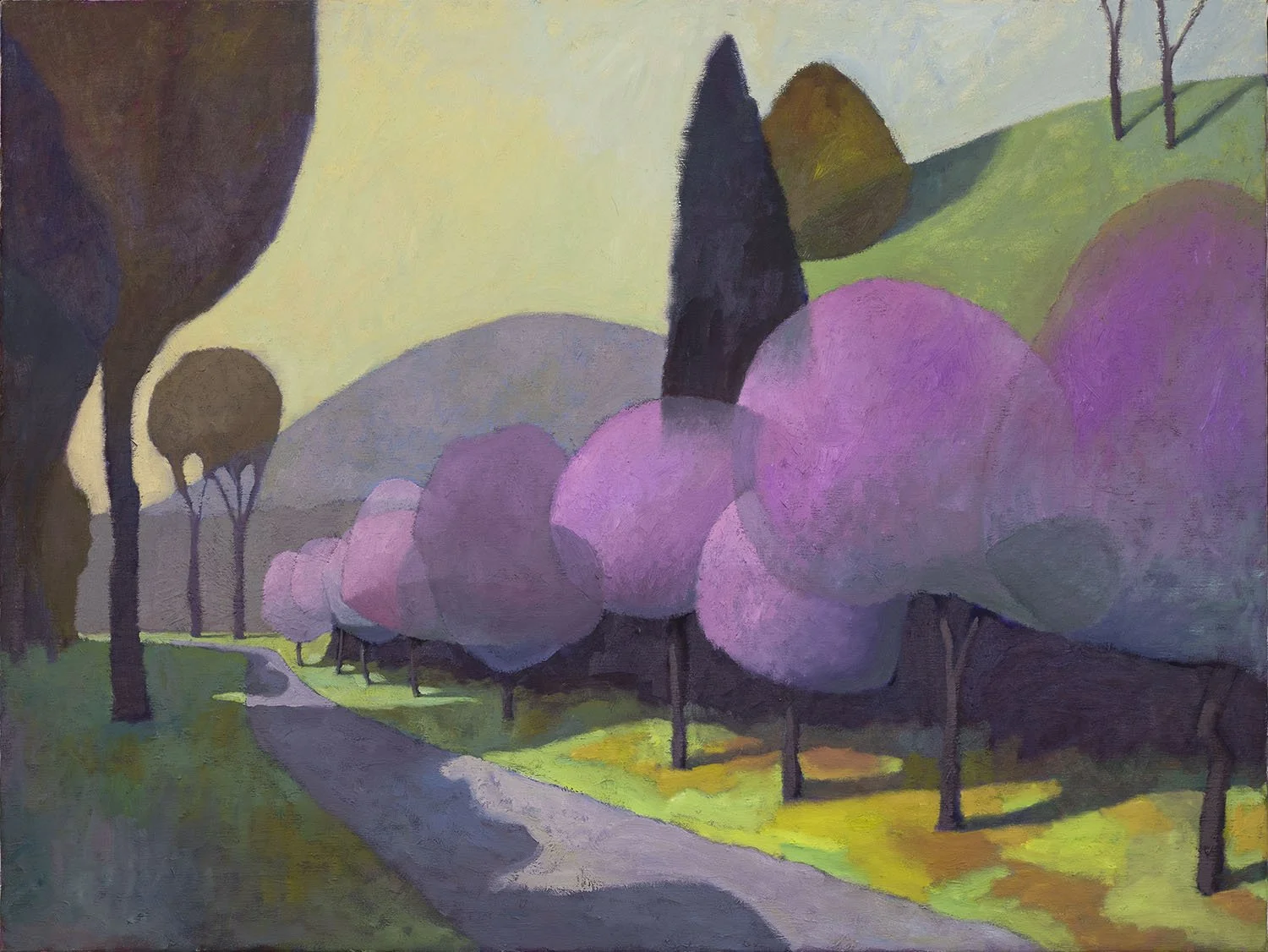  Shank's Redbuds , 30" x 40", oil on canvas