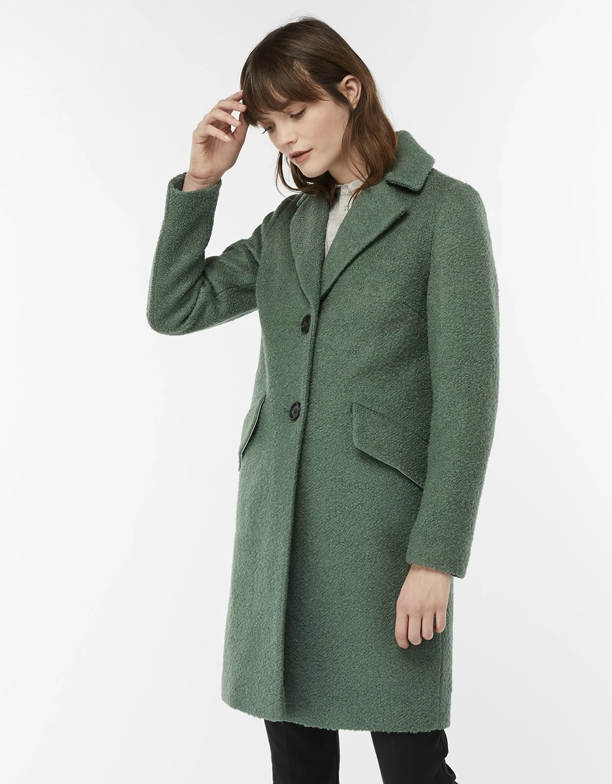 lizzie boucle coat
