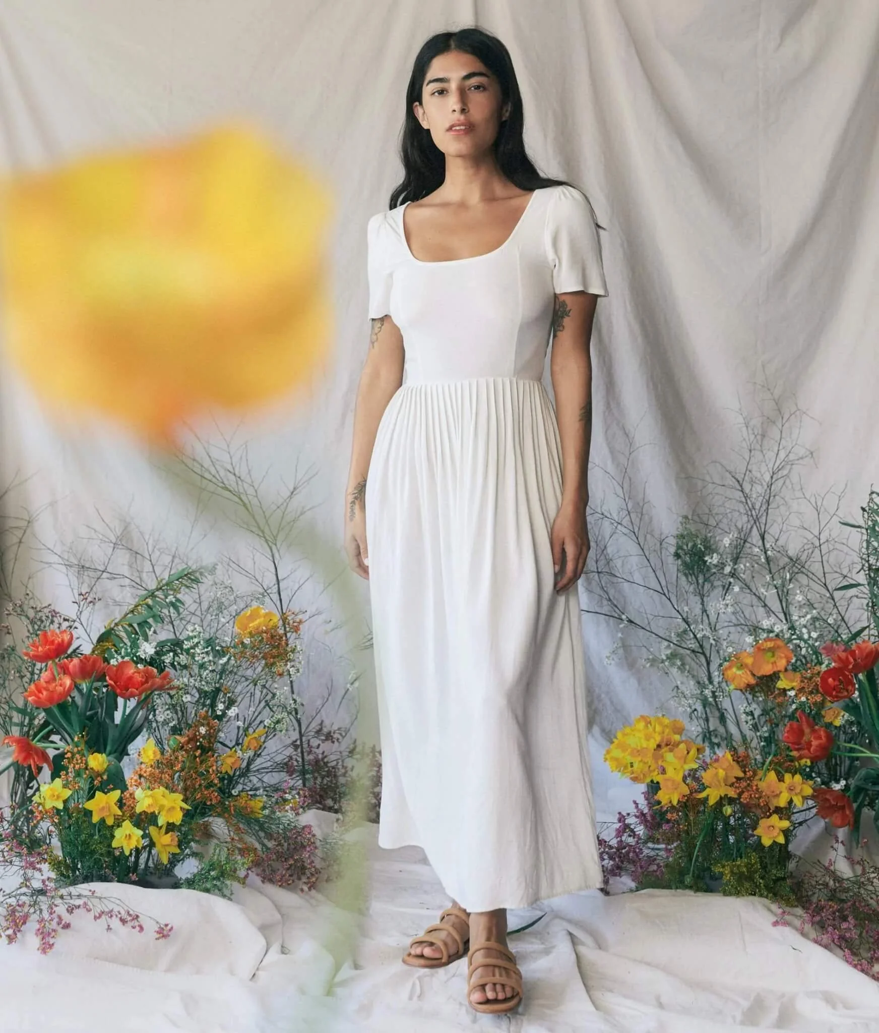 natural fabric wedding dresses