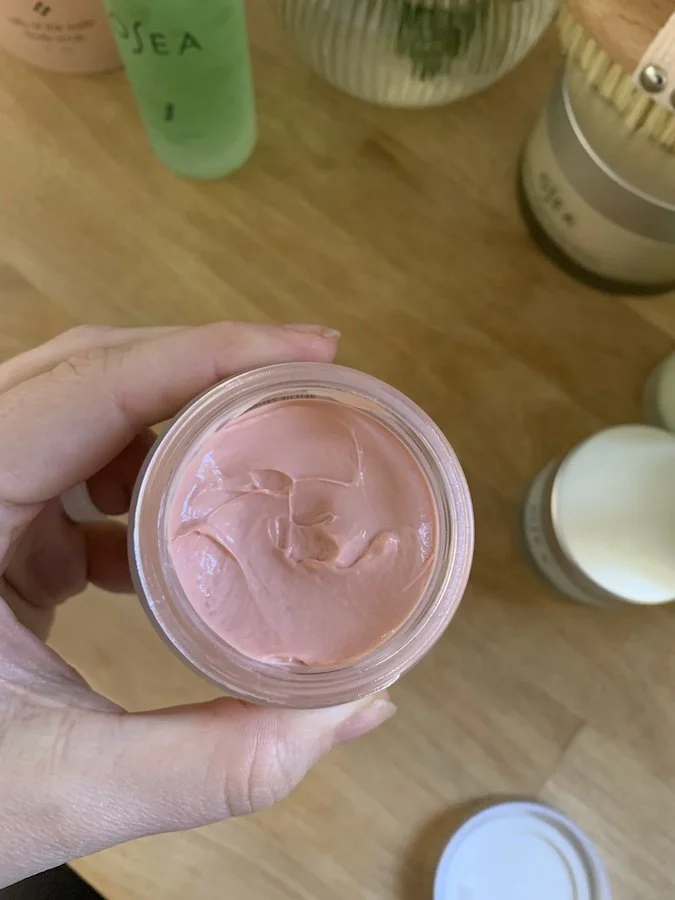 red algae mask
