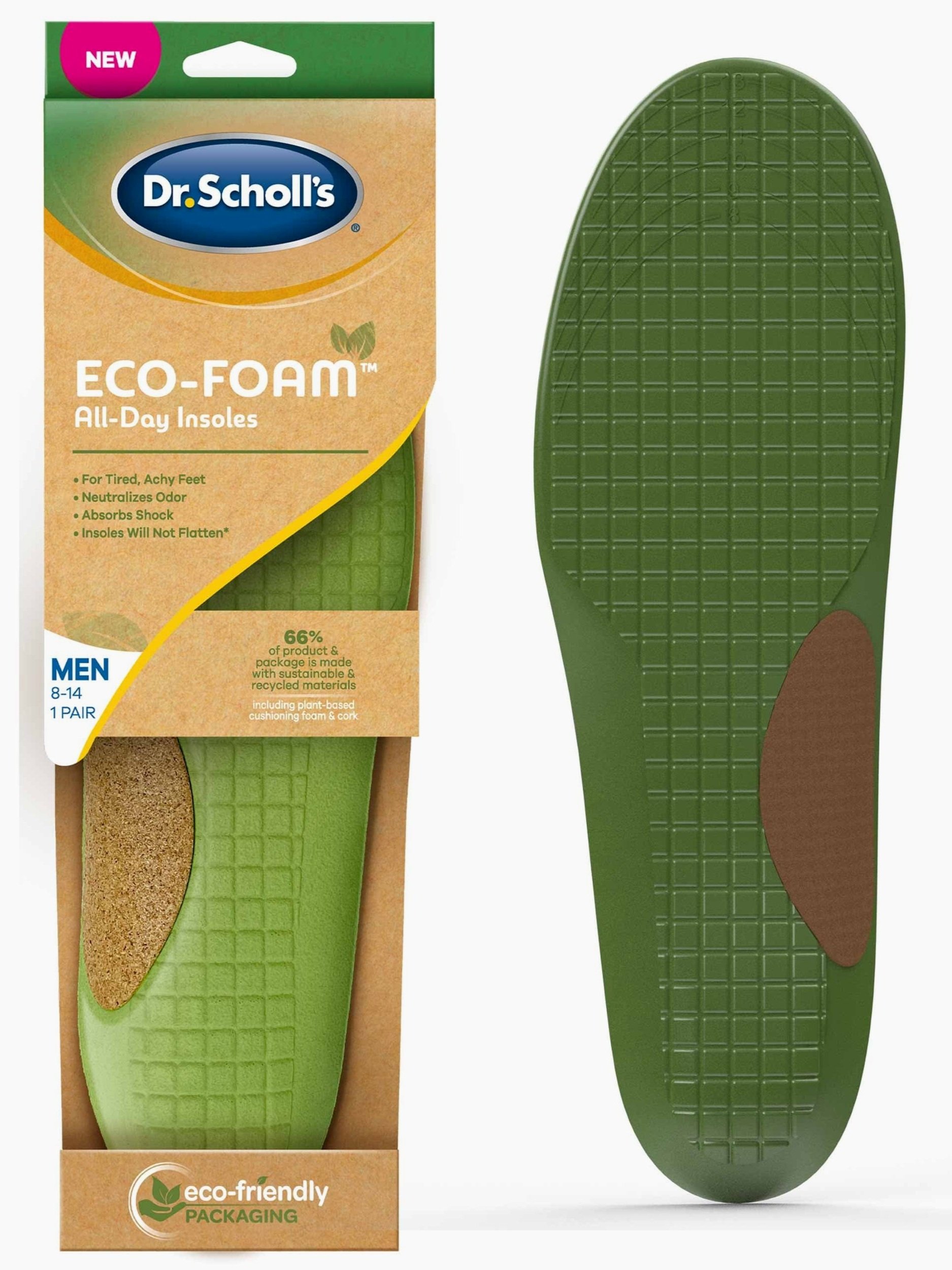 Sustainable Shoe Inserts & Insoles: Dr. Scholl's