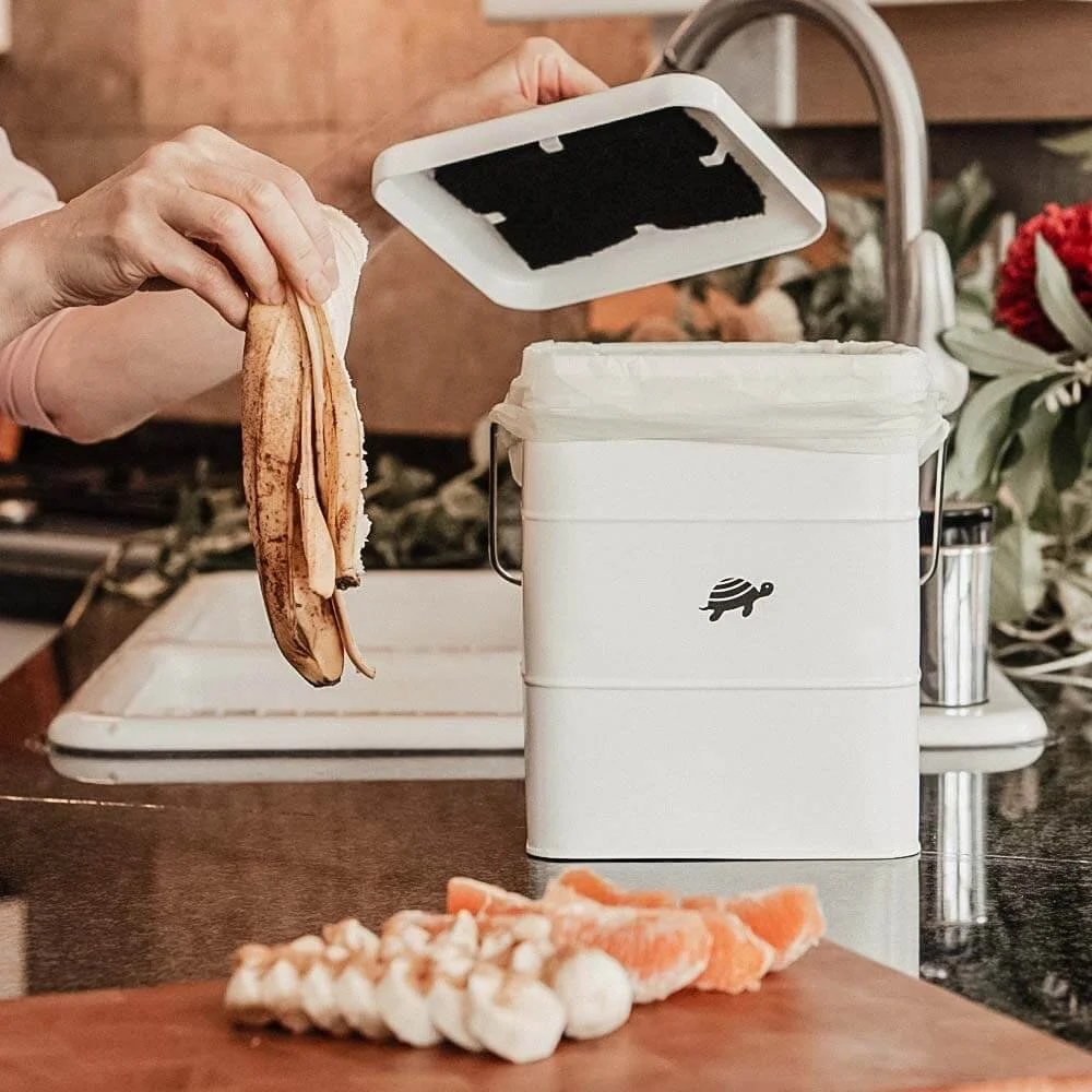 7 Stylish Indoor Compost Bins For Your Countertop — The Good Trade