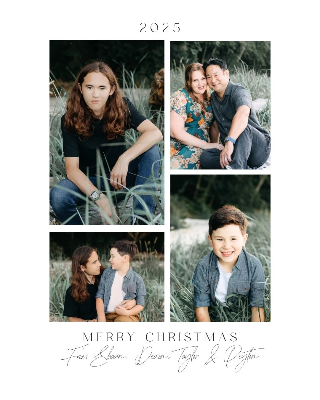 MERRY CHRISTMAS from the Takenouchi family!  May your family have rest and peace as we settle into the end of 2025 dear friends! 

📷 @stephanieboeshaarphotography
