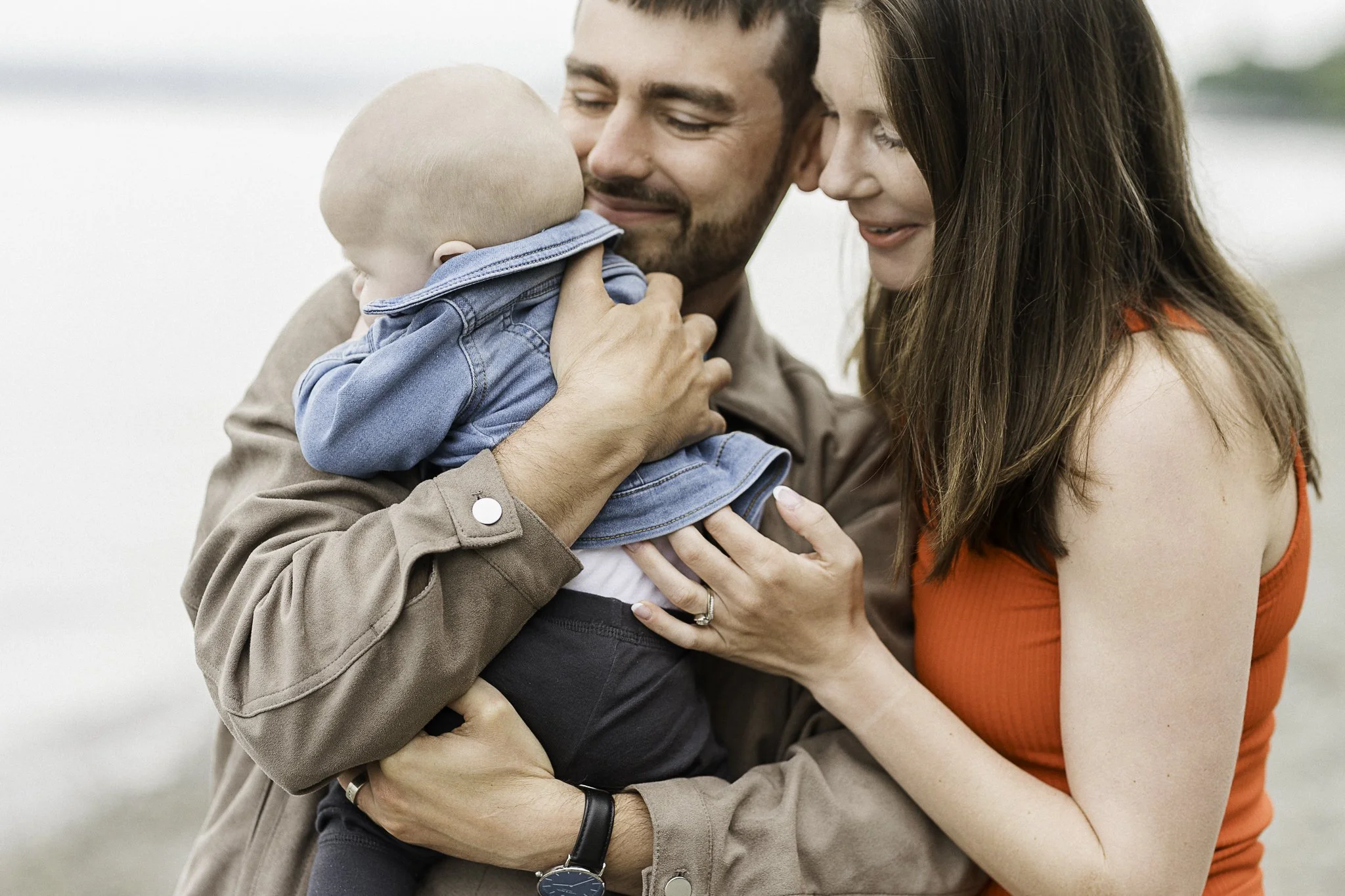 Hoffman Family Spring Session at Owens Beach along Tacoma's Waterfront